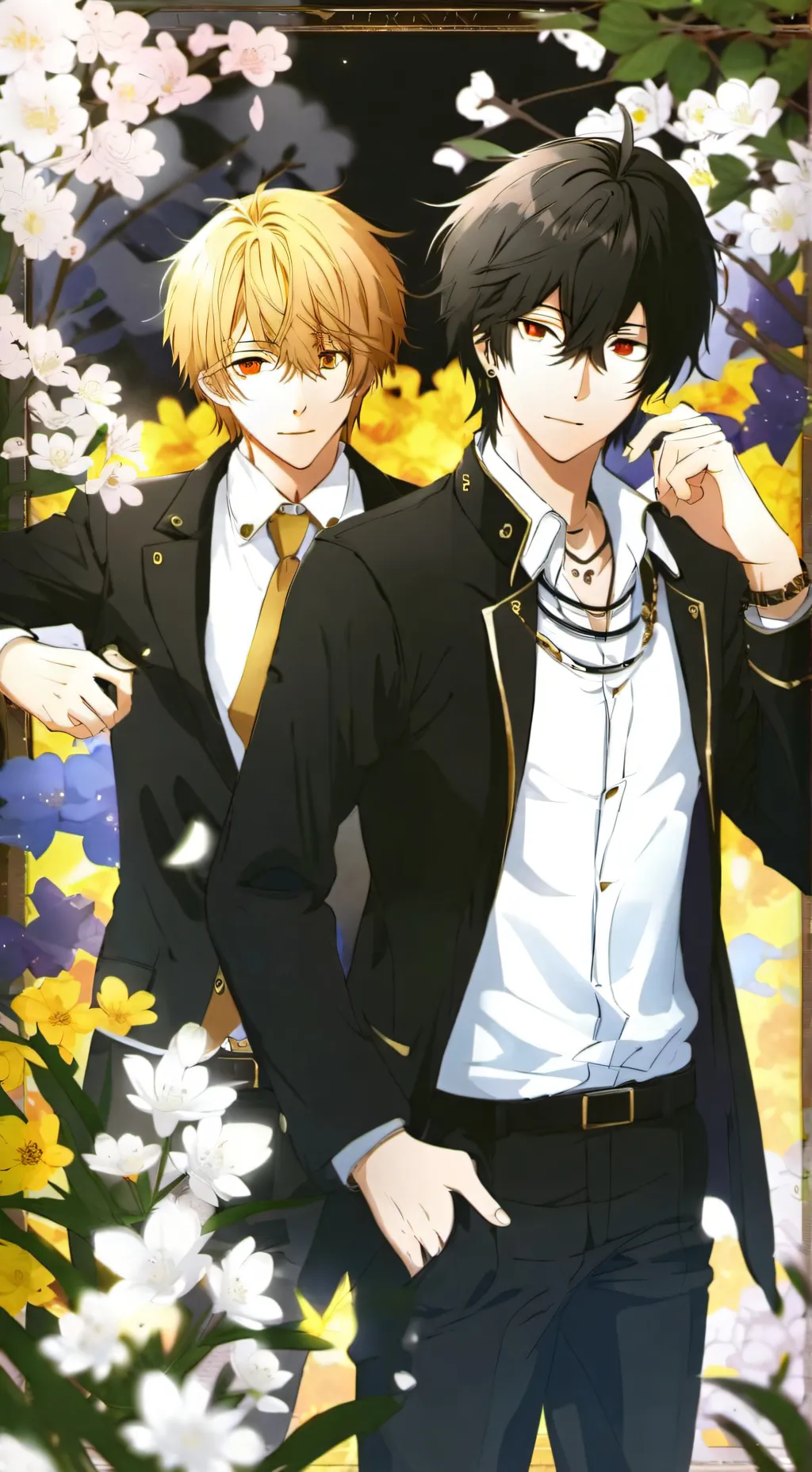ai character: MIYUJI & GUKIRO background