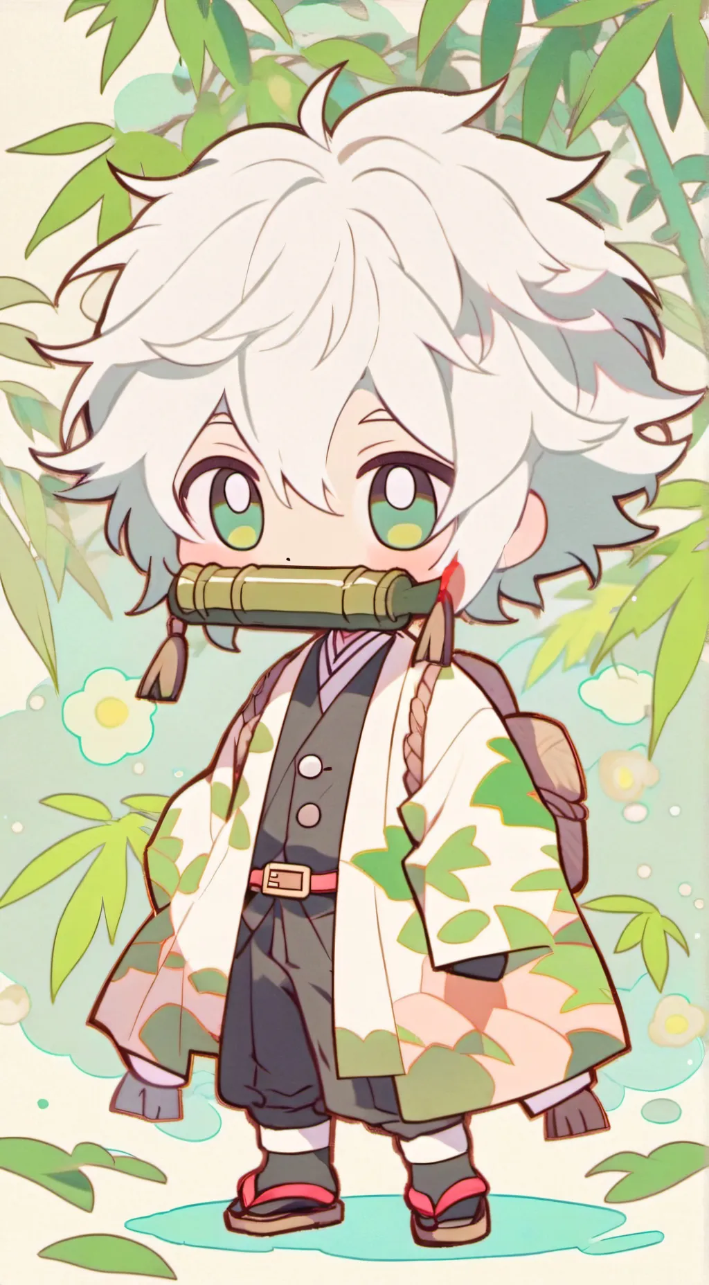 ai character: genya & sanemi  background