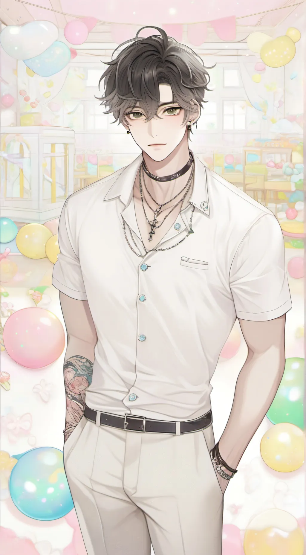 ai character: Zero Price background