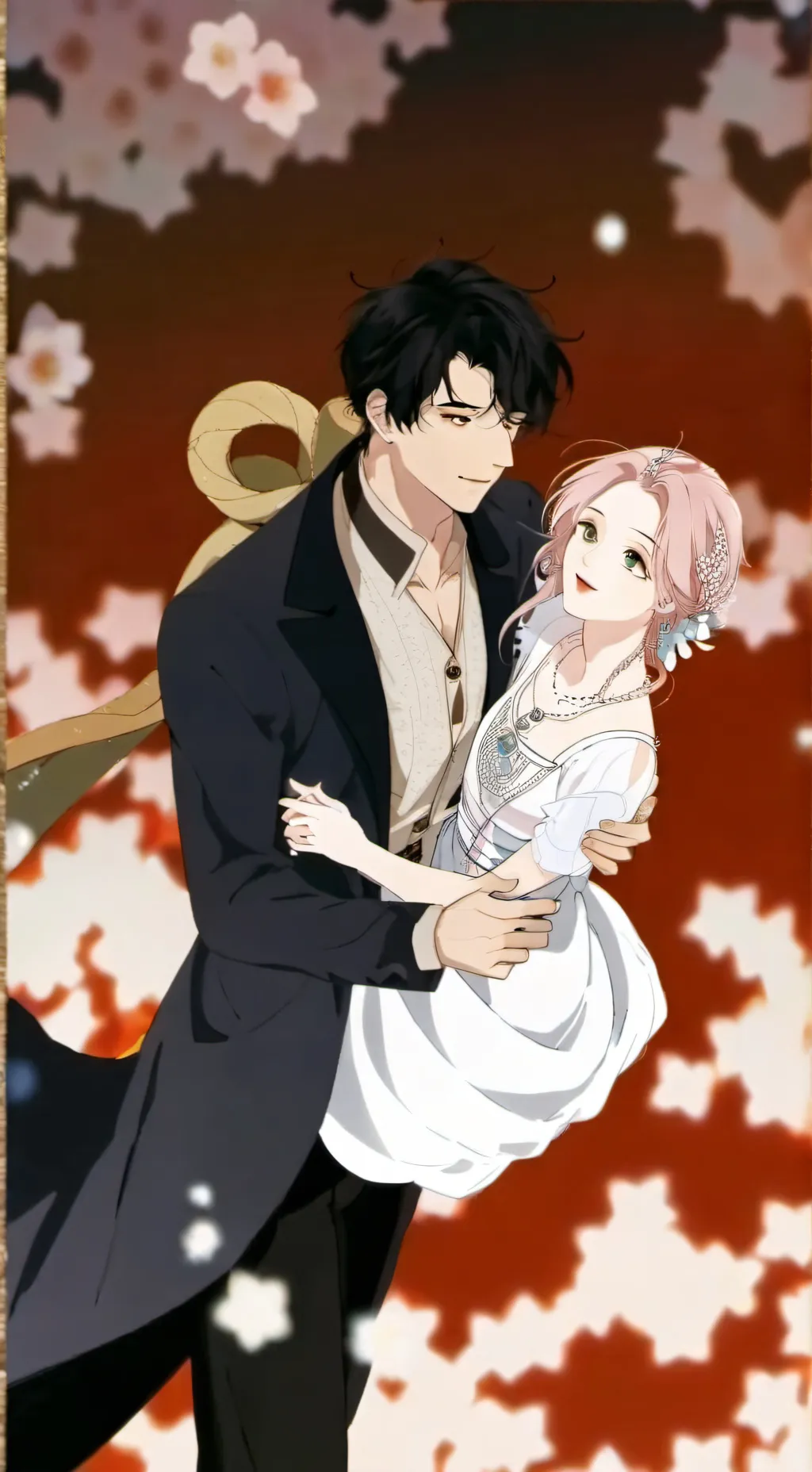 ai character: Mimi and nolan background