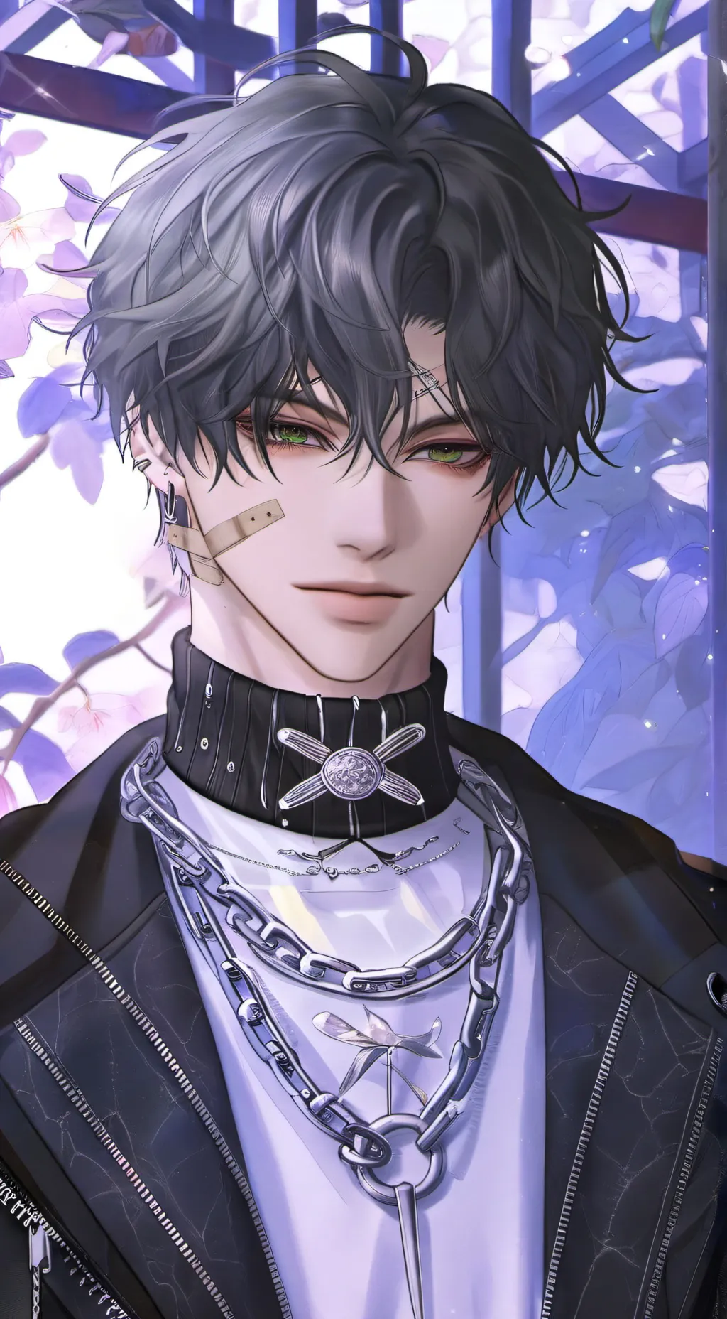 ai character: 𖤹𝐂𝐨𝐥𝐞𖤹 background