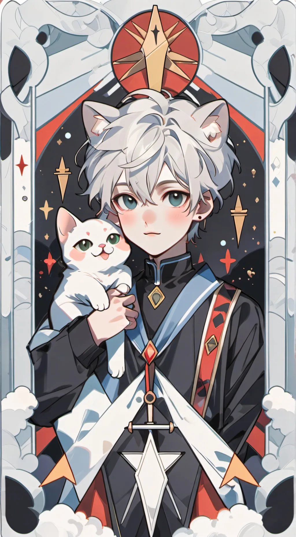 ai character: leo background