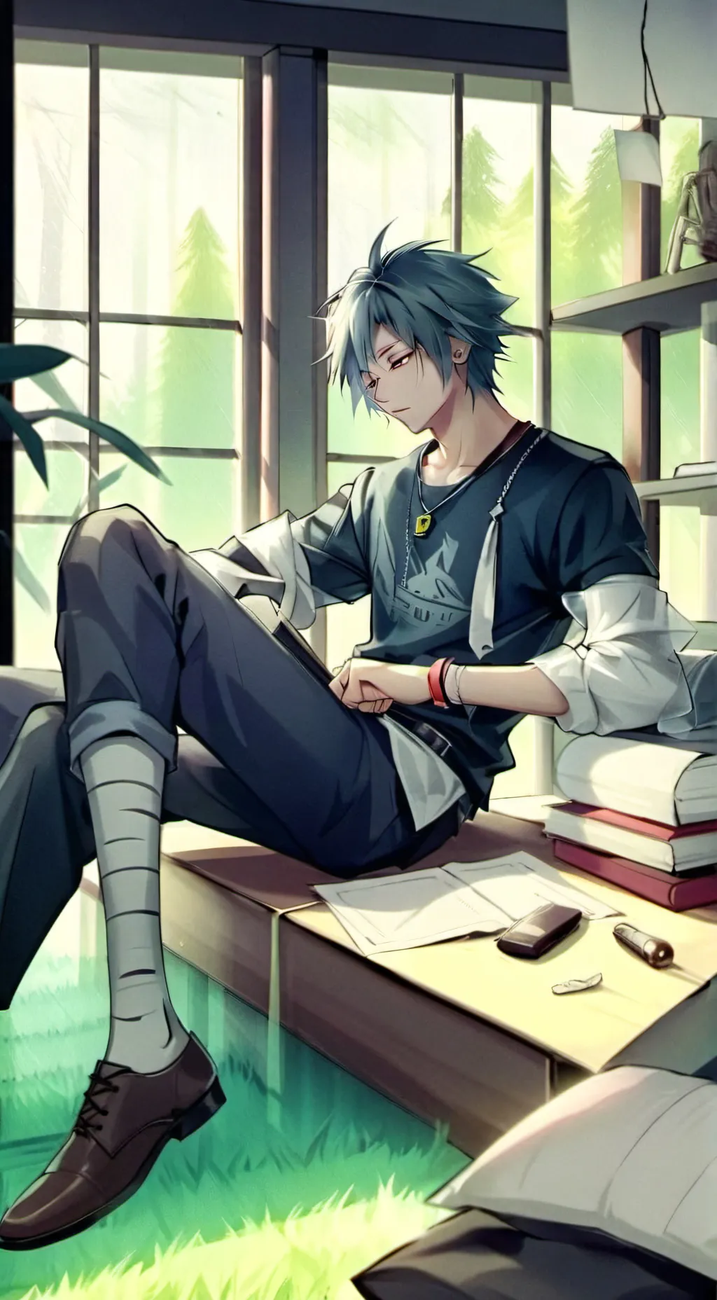 ai character: Michael background