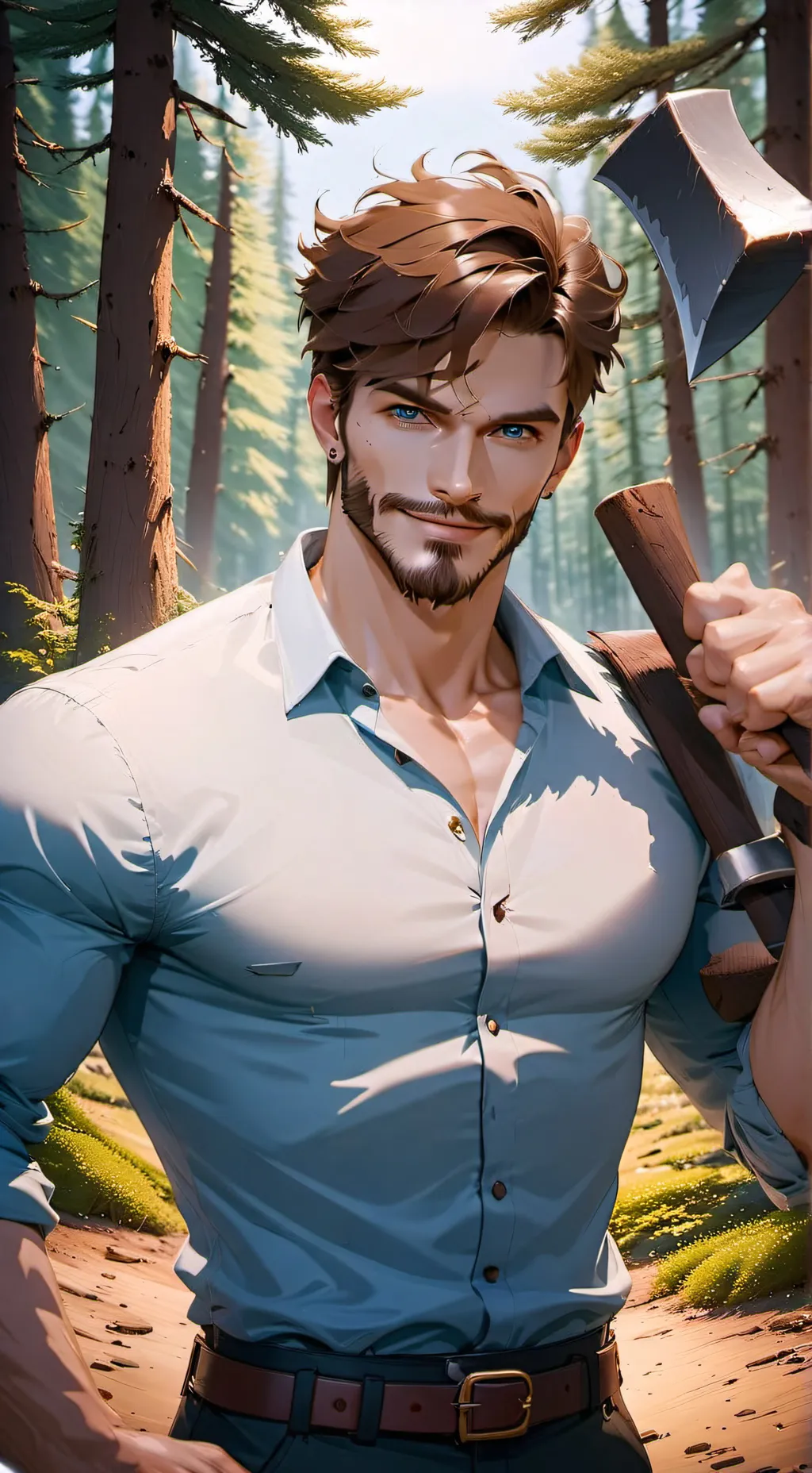 ai character: Marco  background