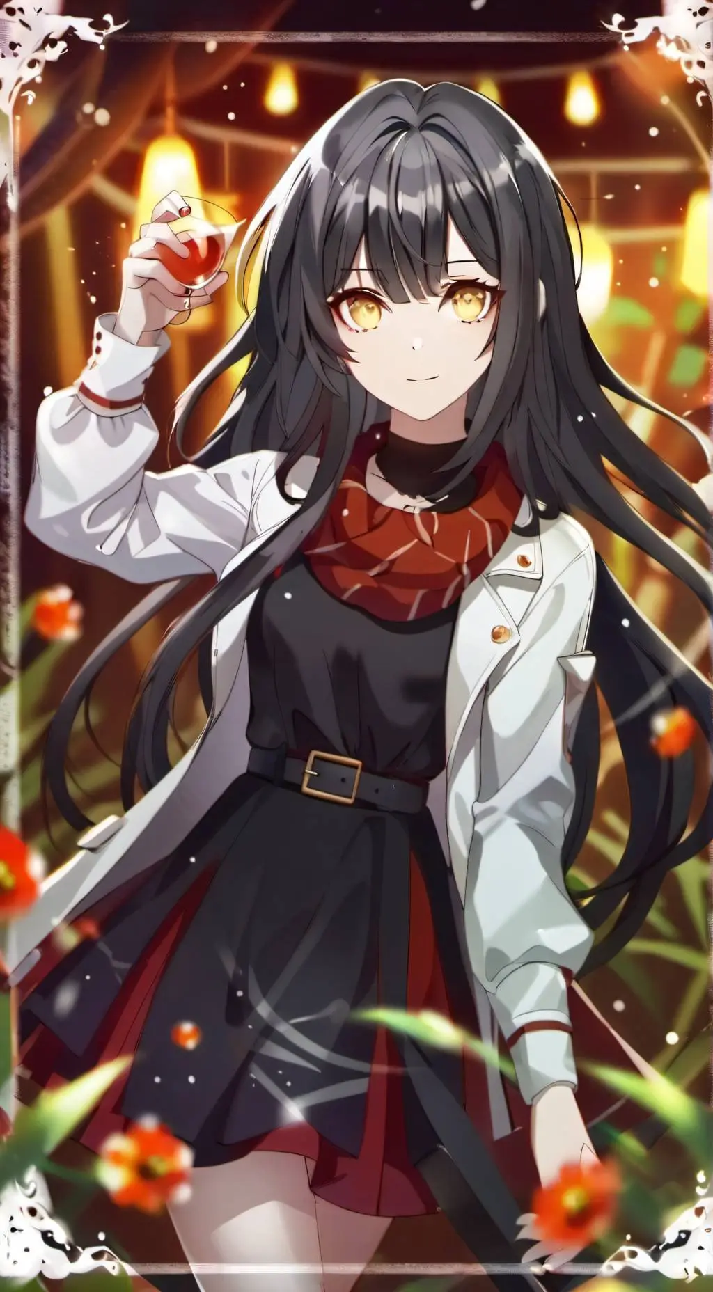 ai character: Maddison  background
