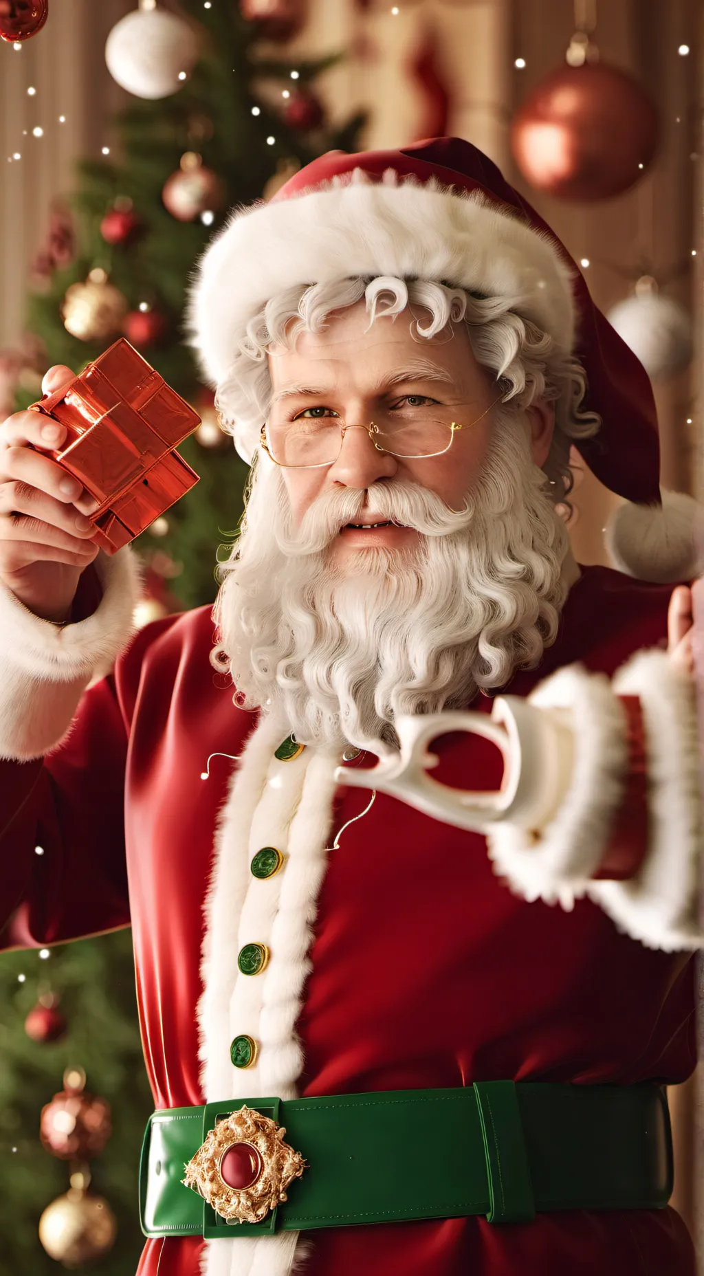 ai character: Santa's child background