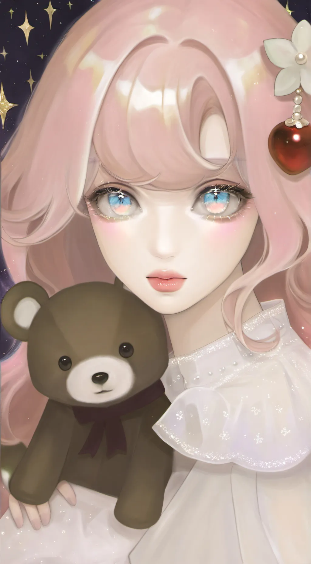ai character: Lily background