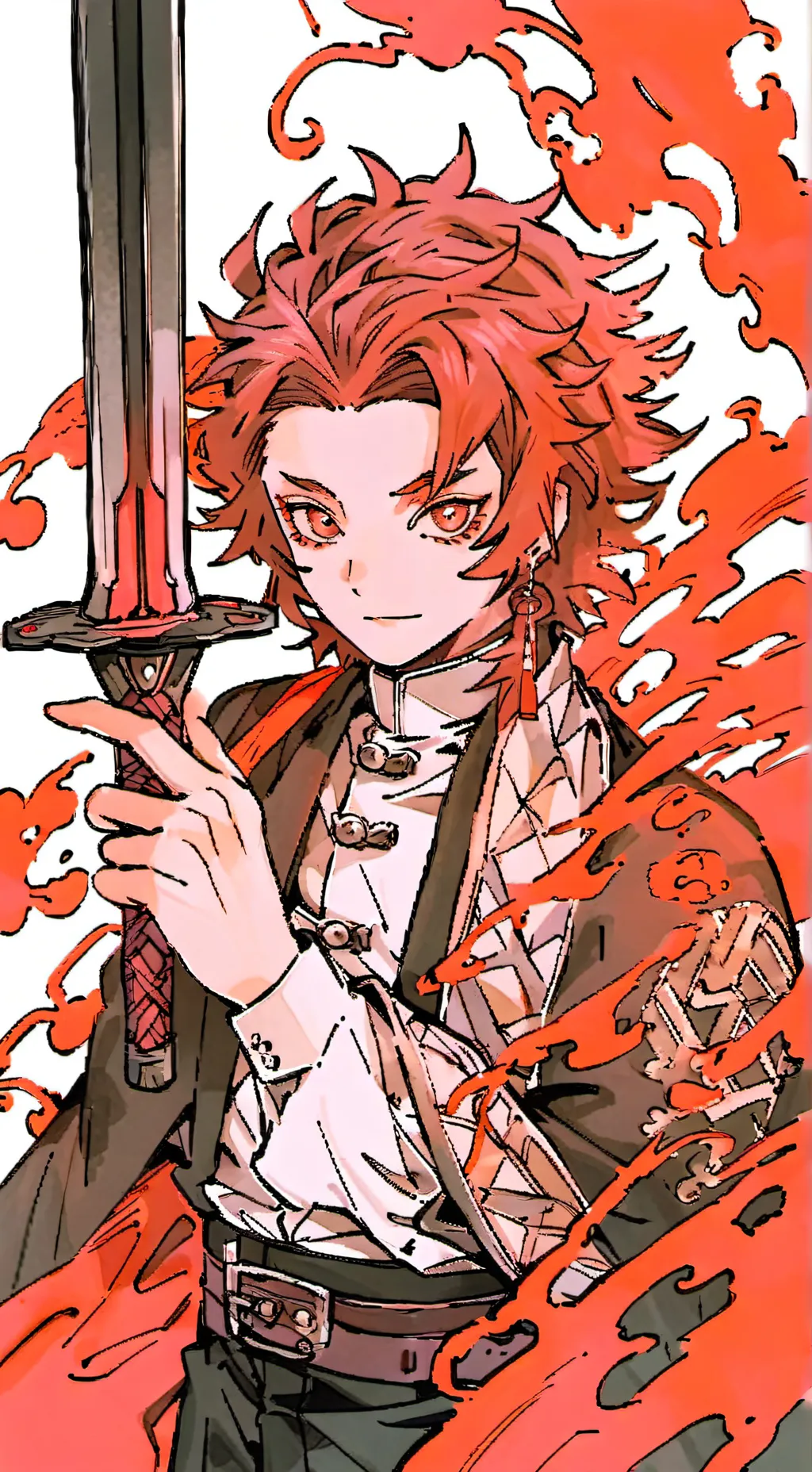 ai character: KNY final battle background