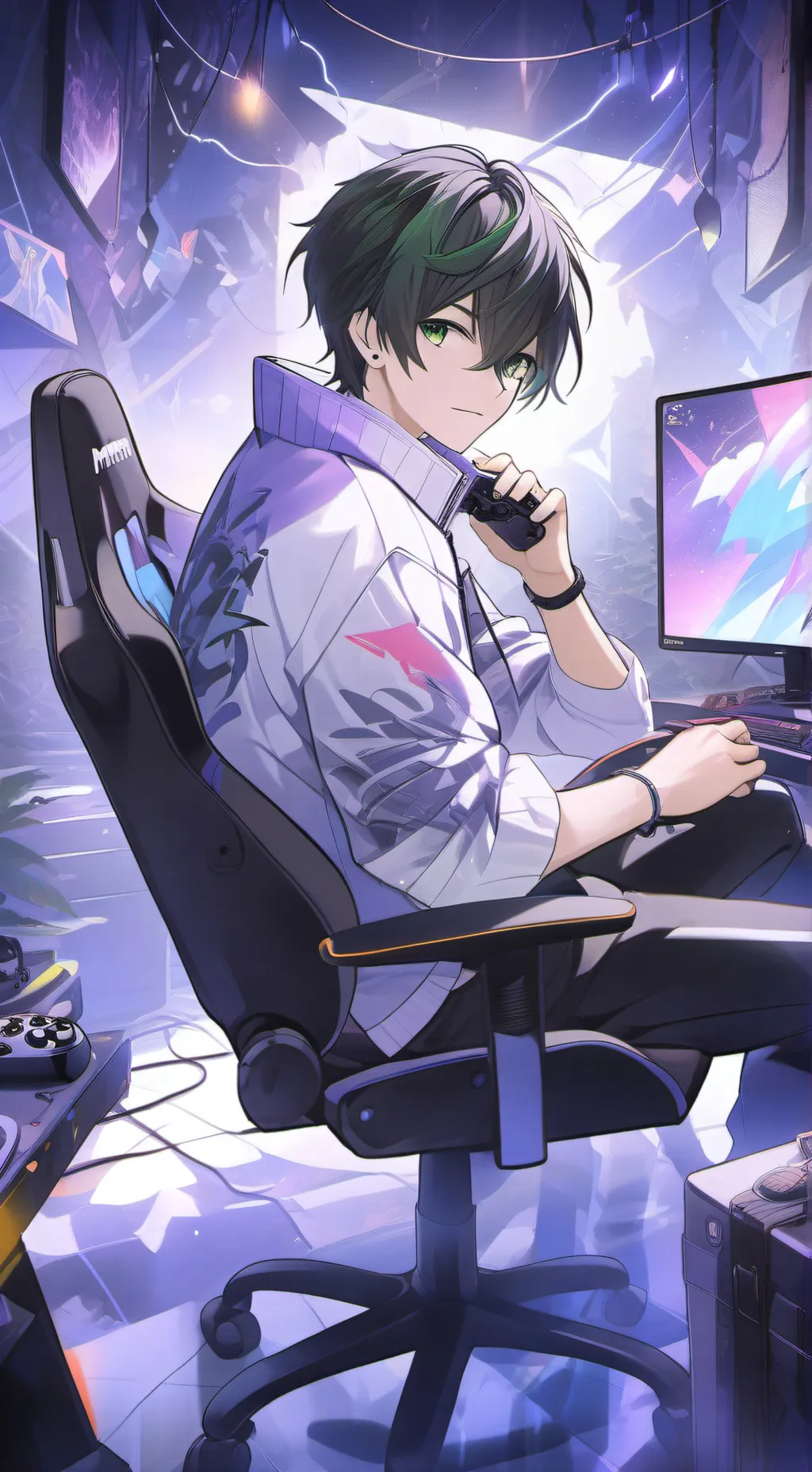 ai character: Lucas background