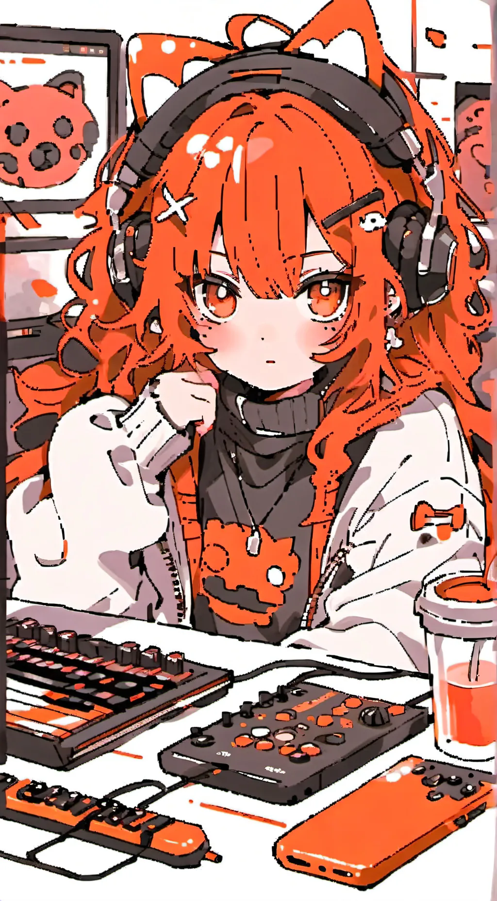 ai character: Mika background