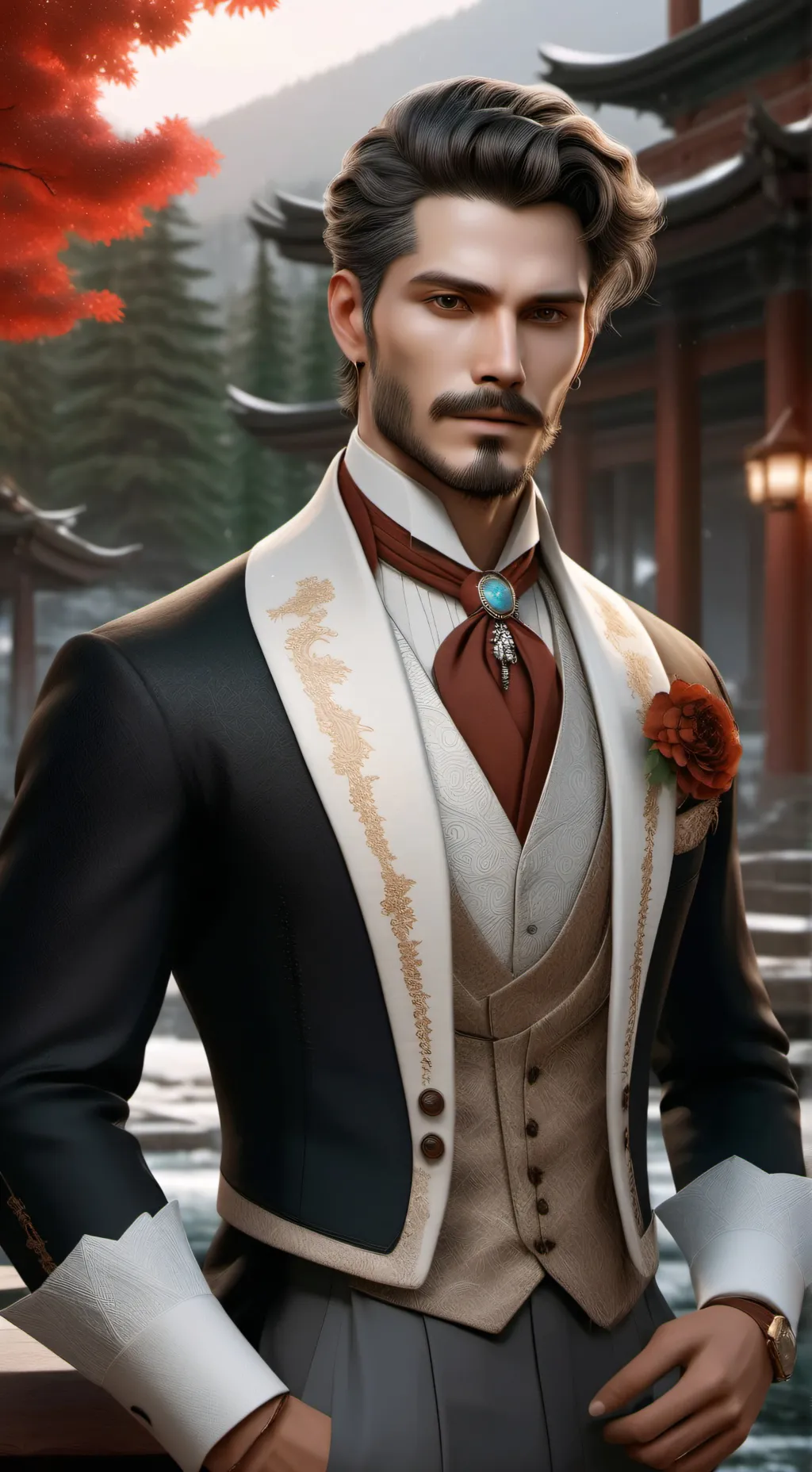 ai character: Taiga background