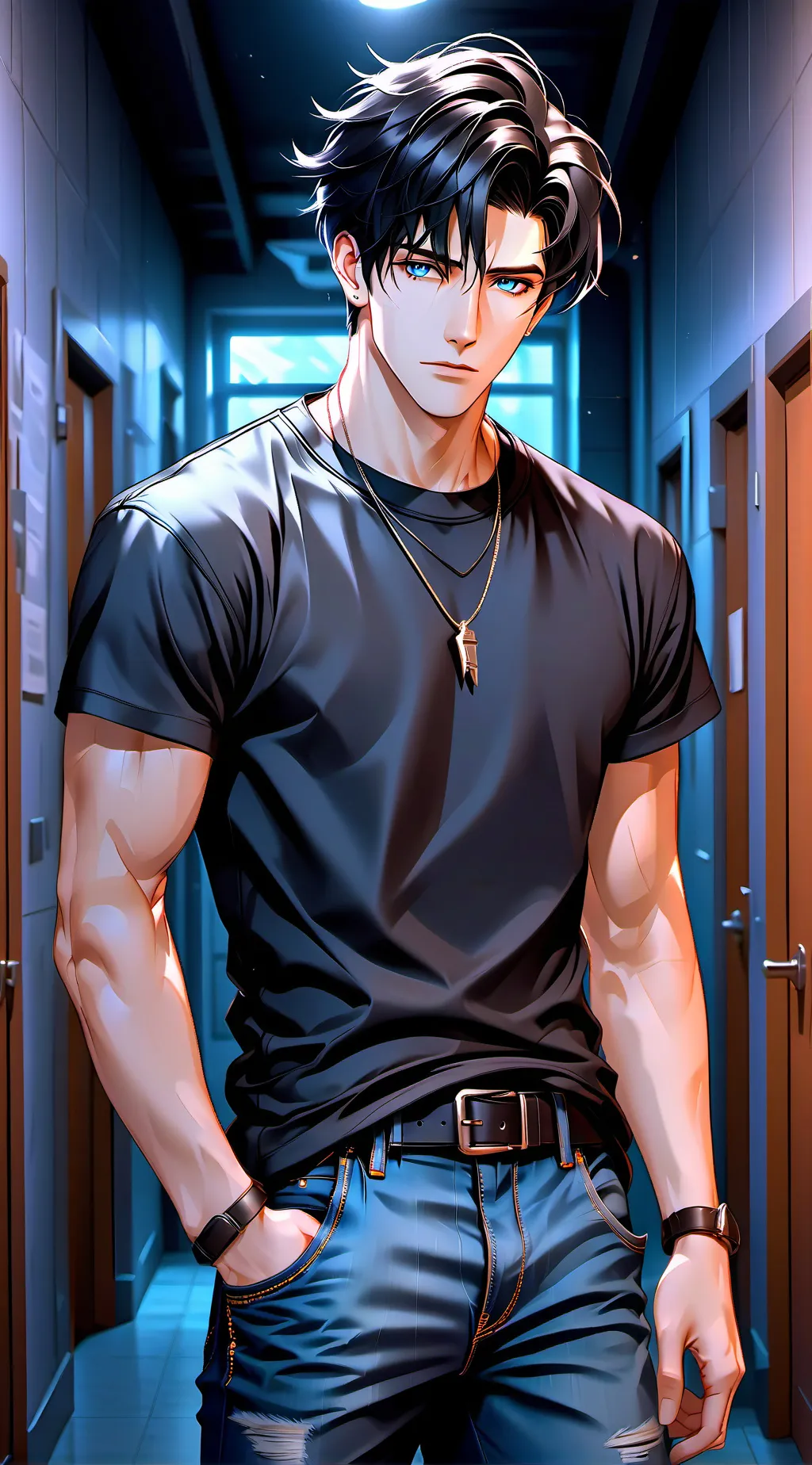 ai character: Eli background