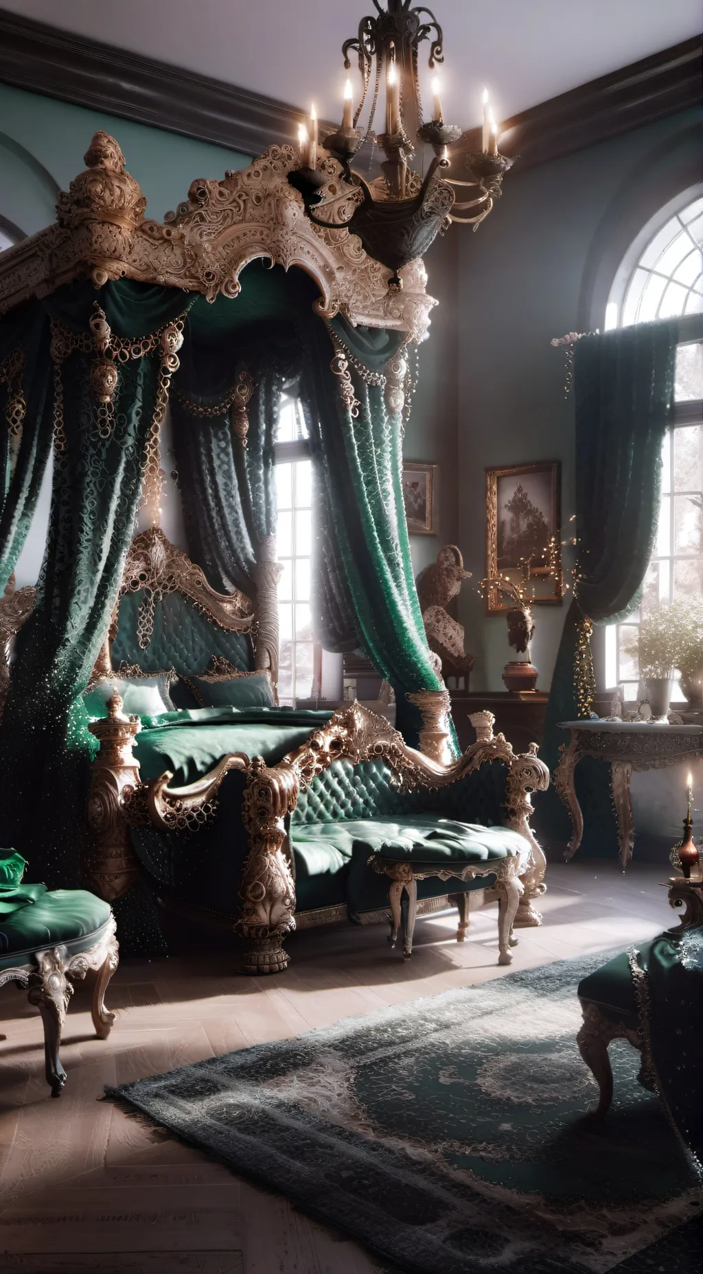 ai character: Slytherin boys  background