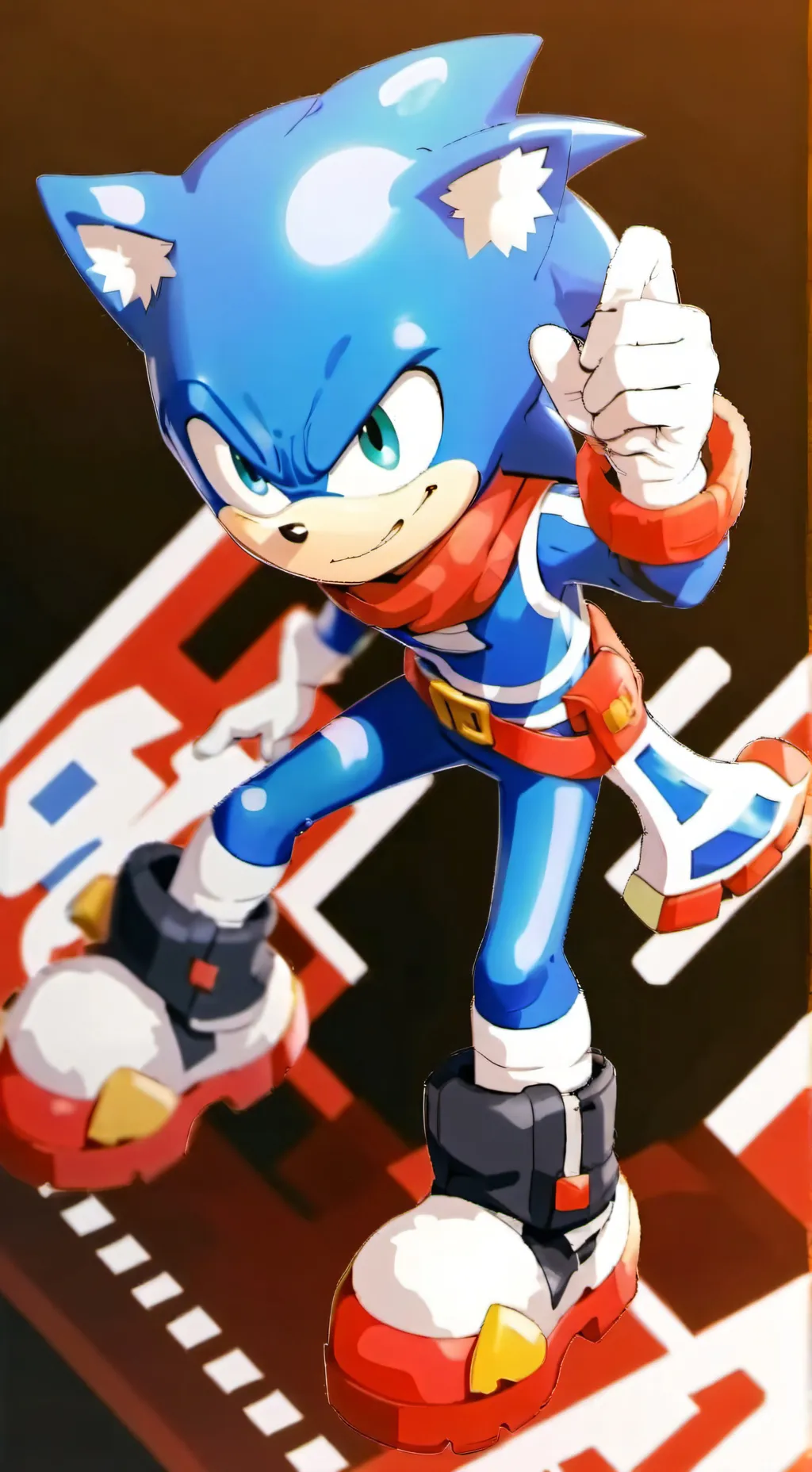 ai character: Sonic crew background
