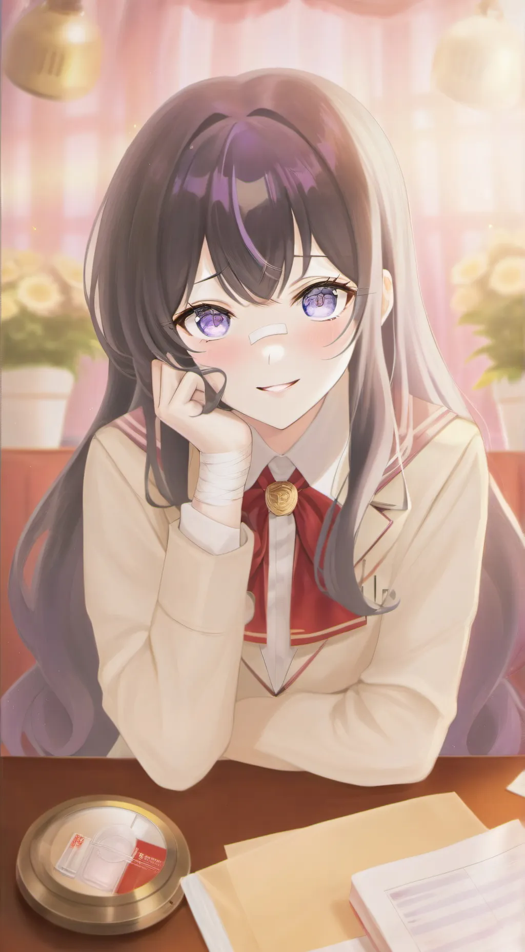 ai character: Himari background