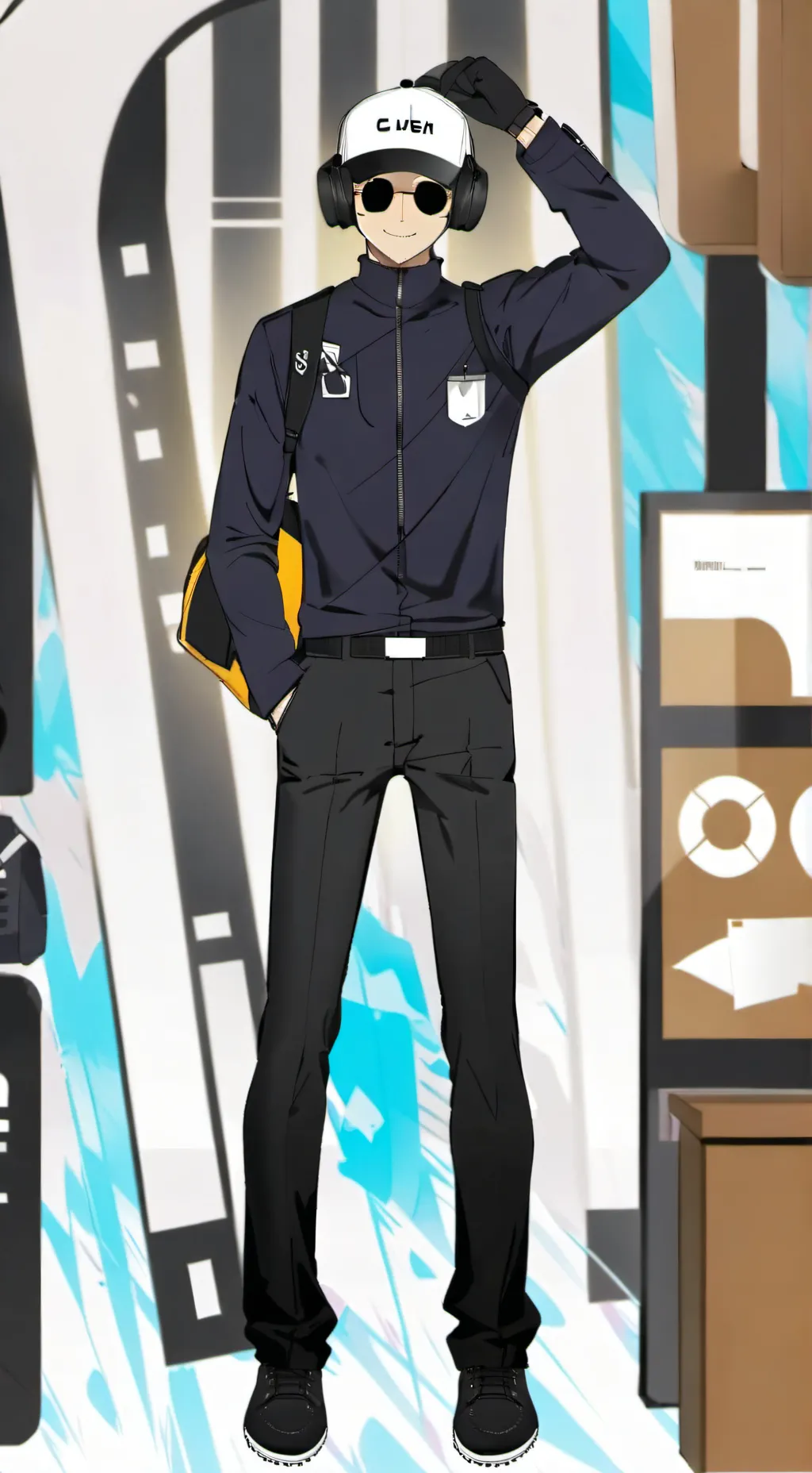 ai character: the only one  background