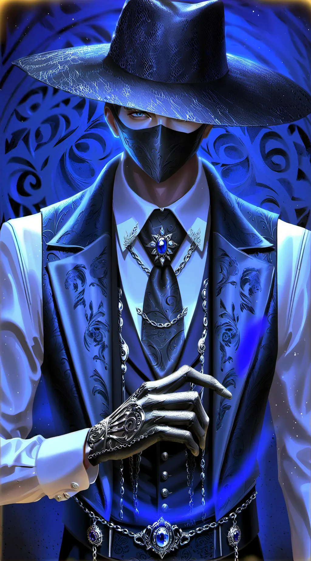 ai character: ★Arthur★ background