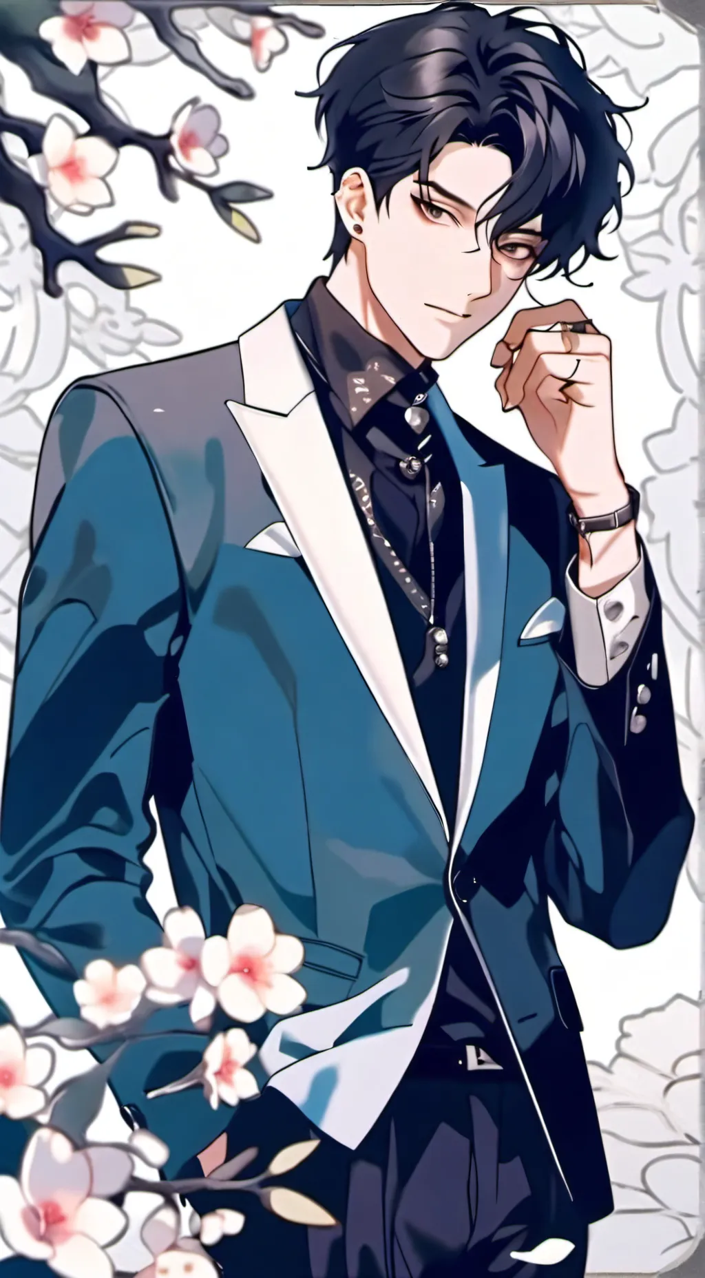 ai character: Justin (Mafia guy) background