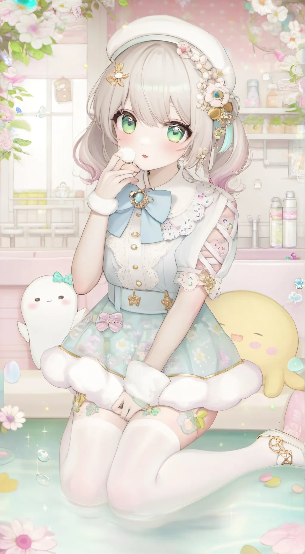 ai character: Denki’s gf background