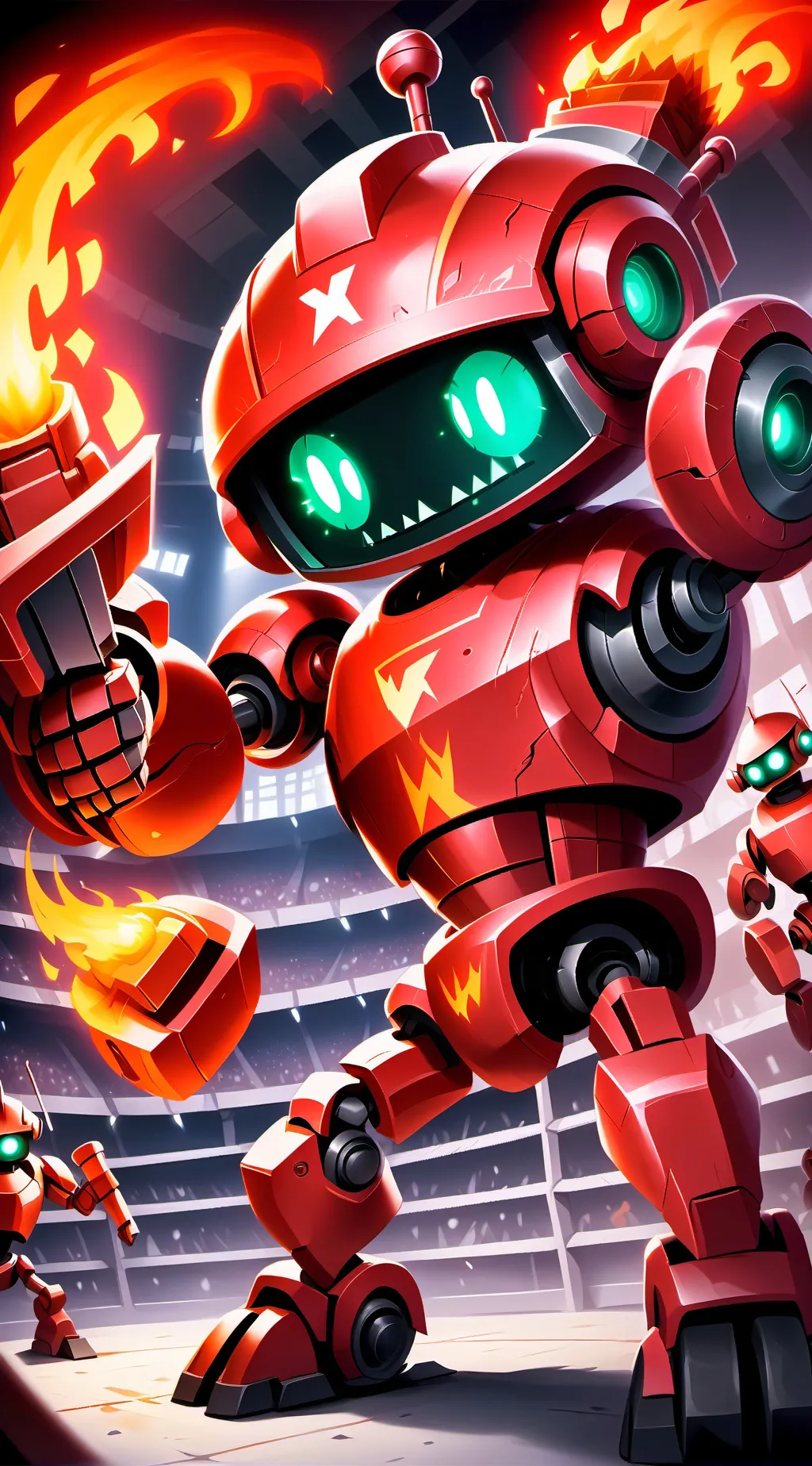ai character: Danger Zone! background