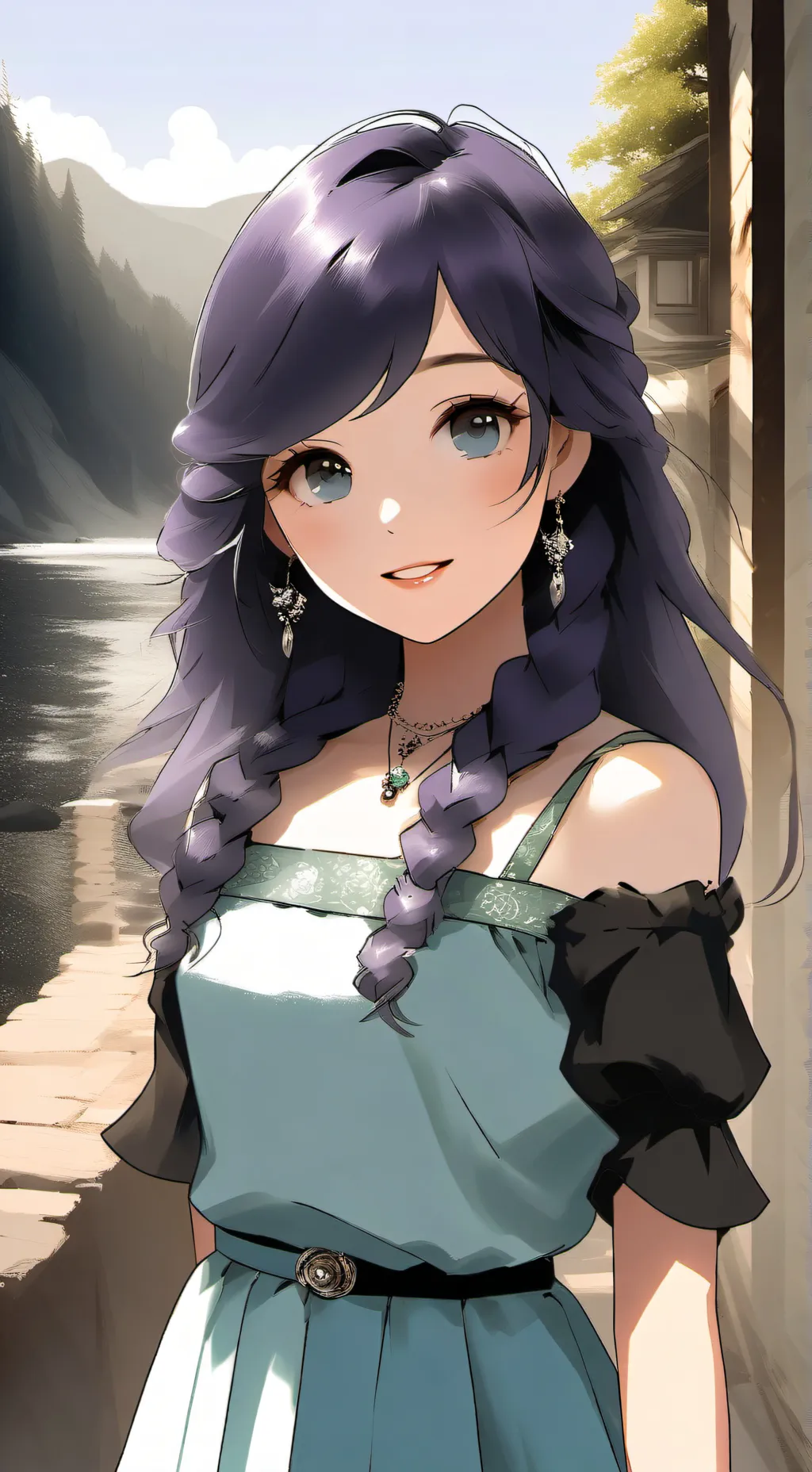 ai character: Lyricc background