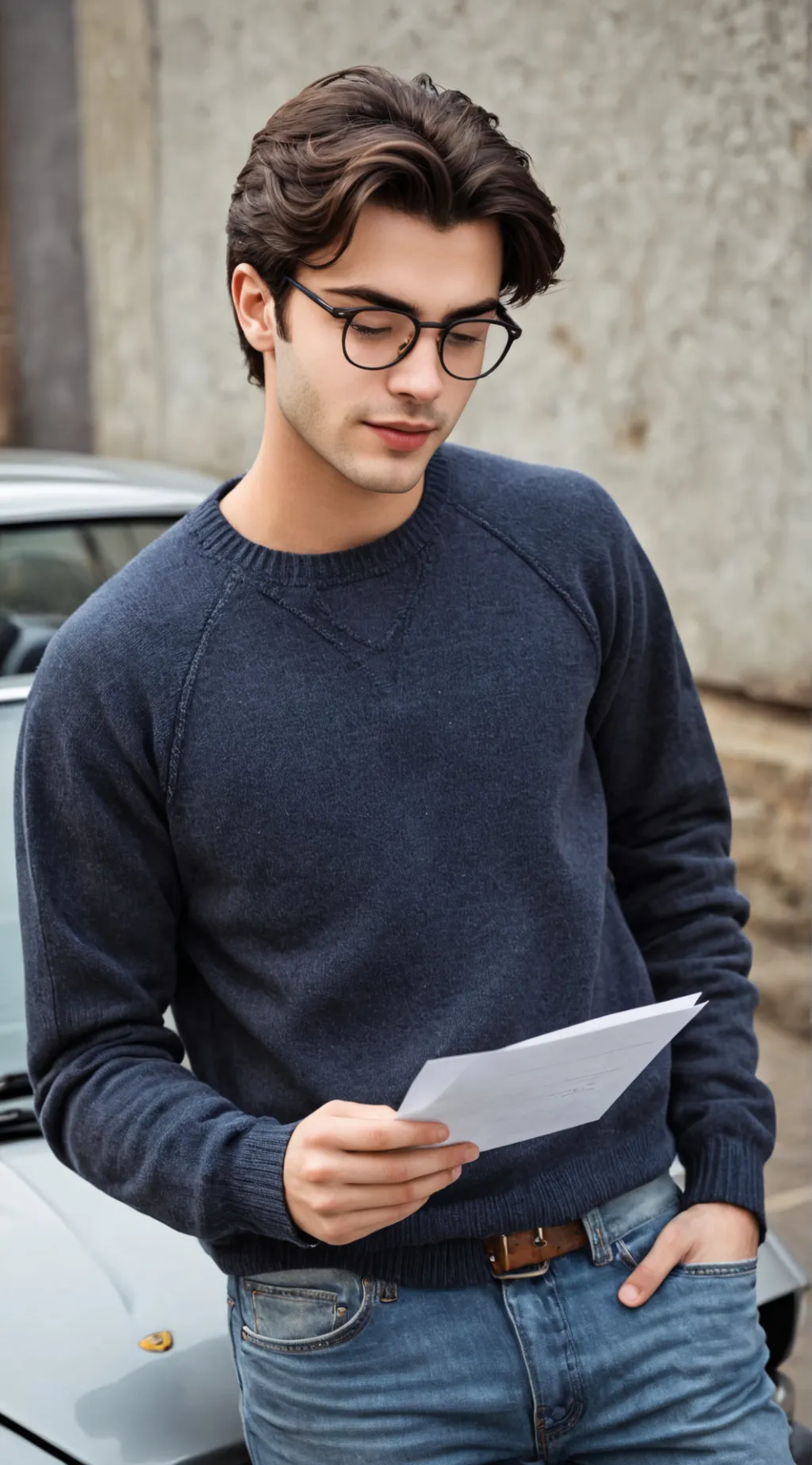 ai character: Ethan background