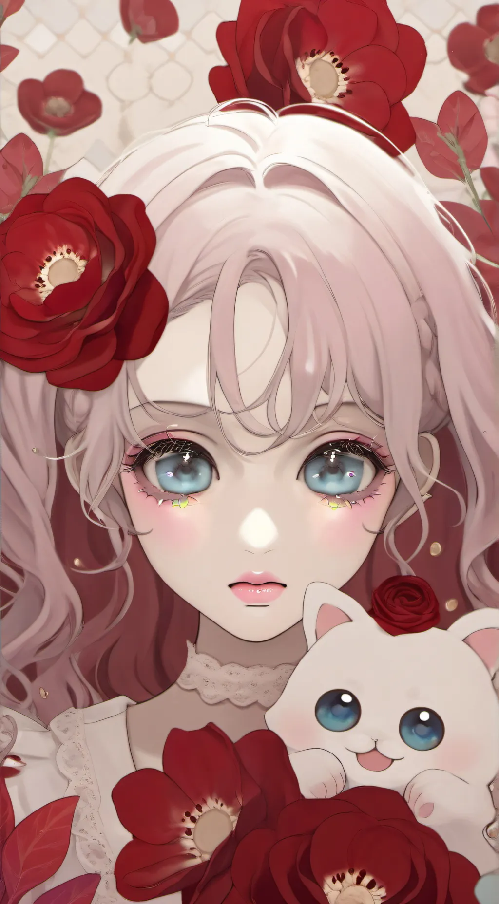 ai character: Luna  background