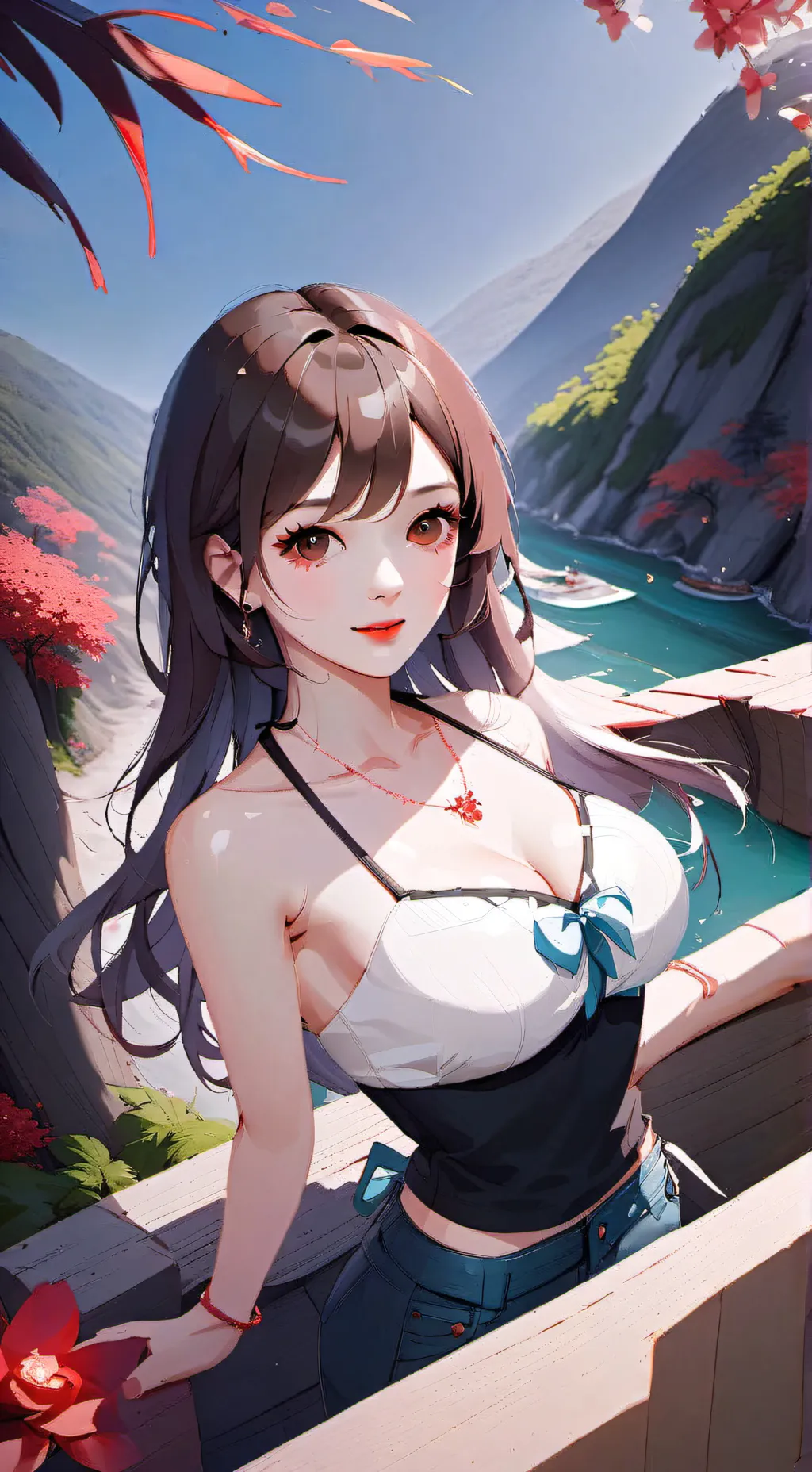 ai character: Lily background