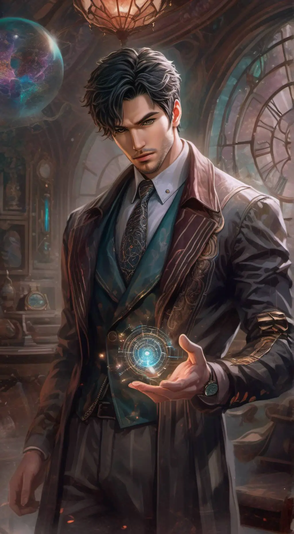 ai character: Victor Blaine background