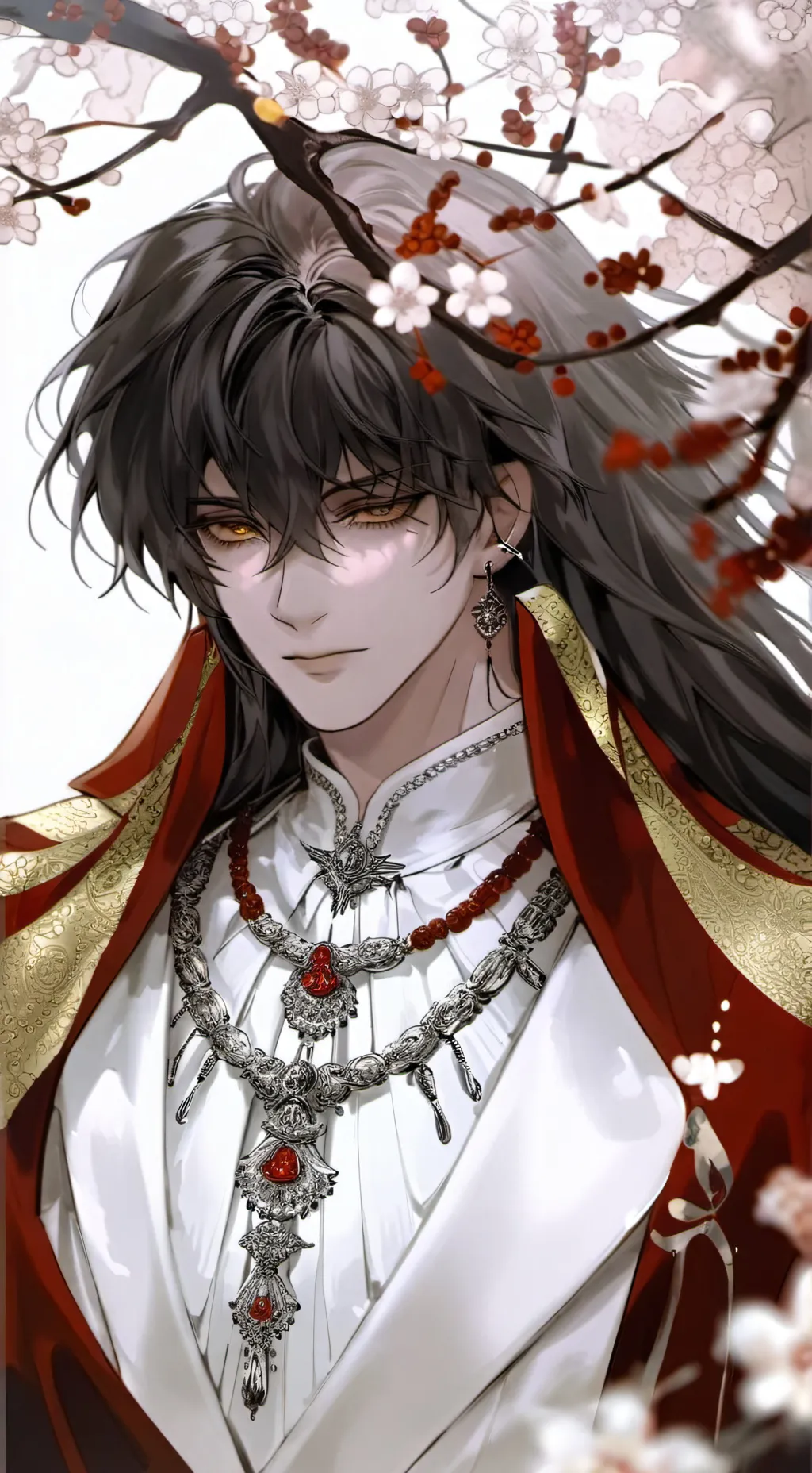 ai character: Prince of fire zee background