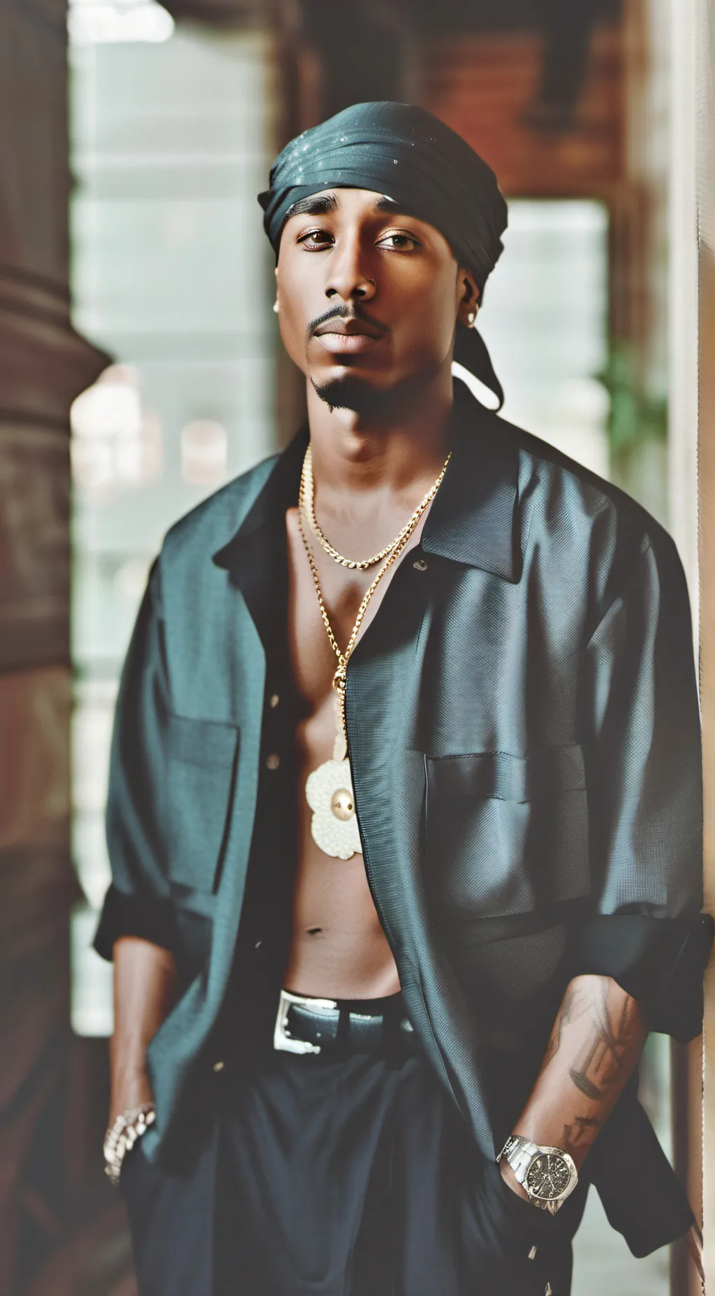 ai character: 2pac (Tupac)  background