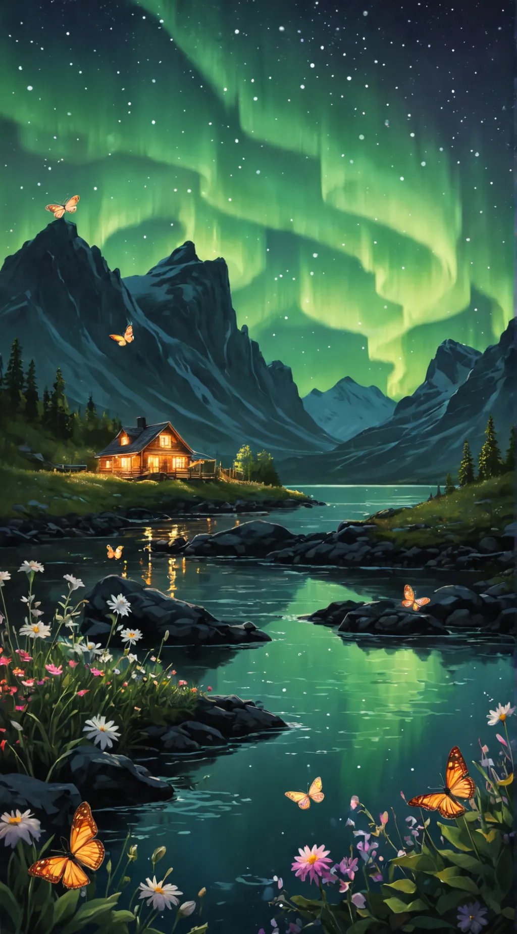 ai character: Creepypasta  background