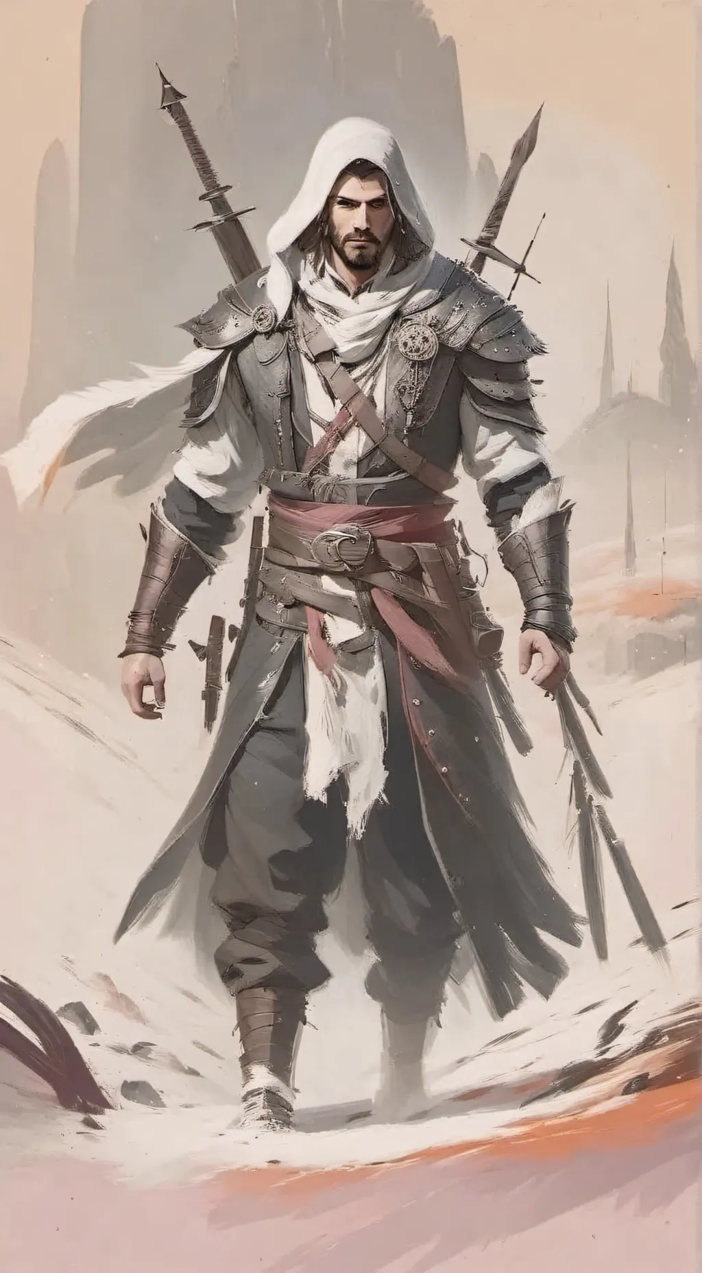 ai character: Swearing background