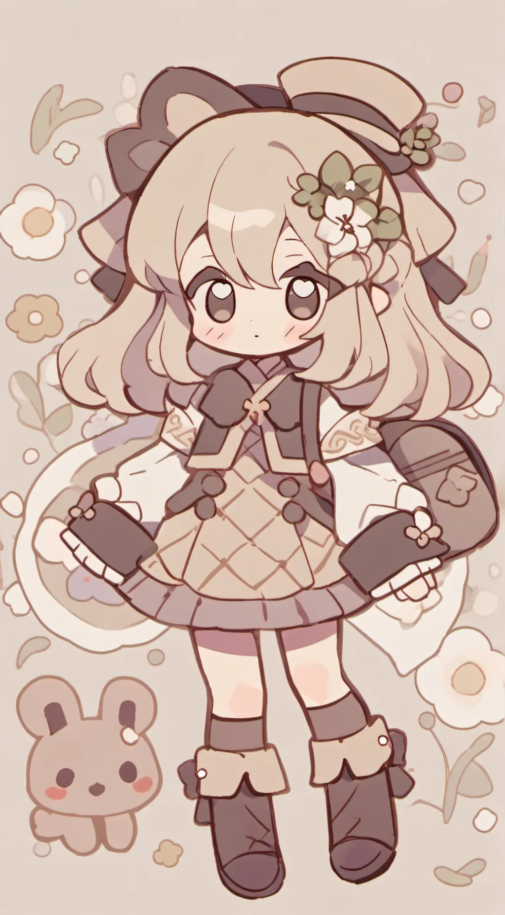 ai character: Chibiplayz56 background