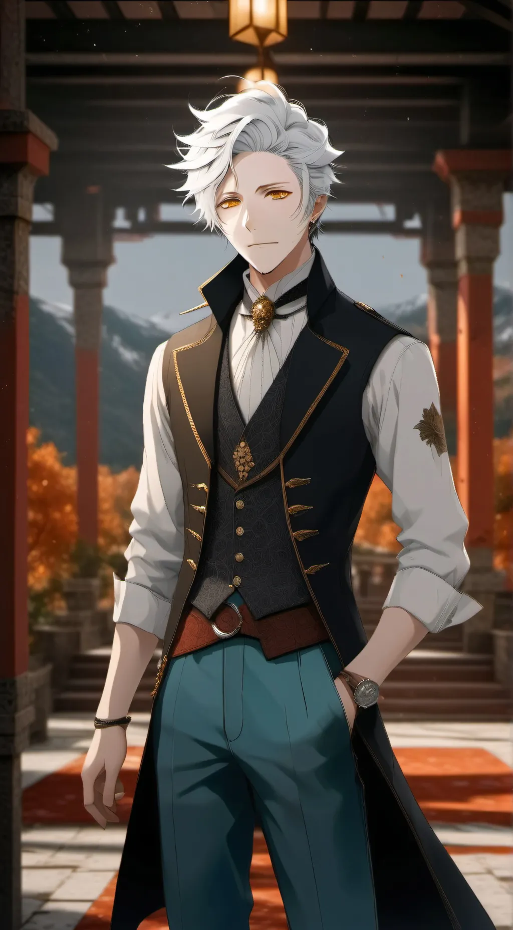 ai character: Jacob  background
