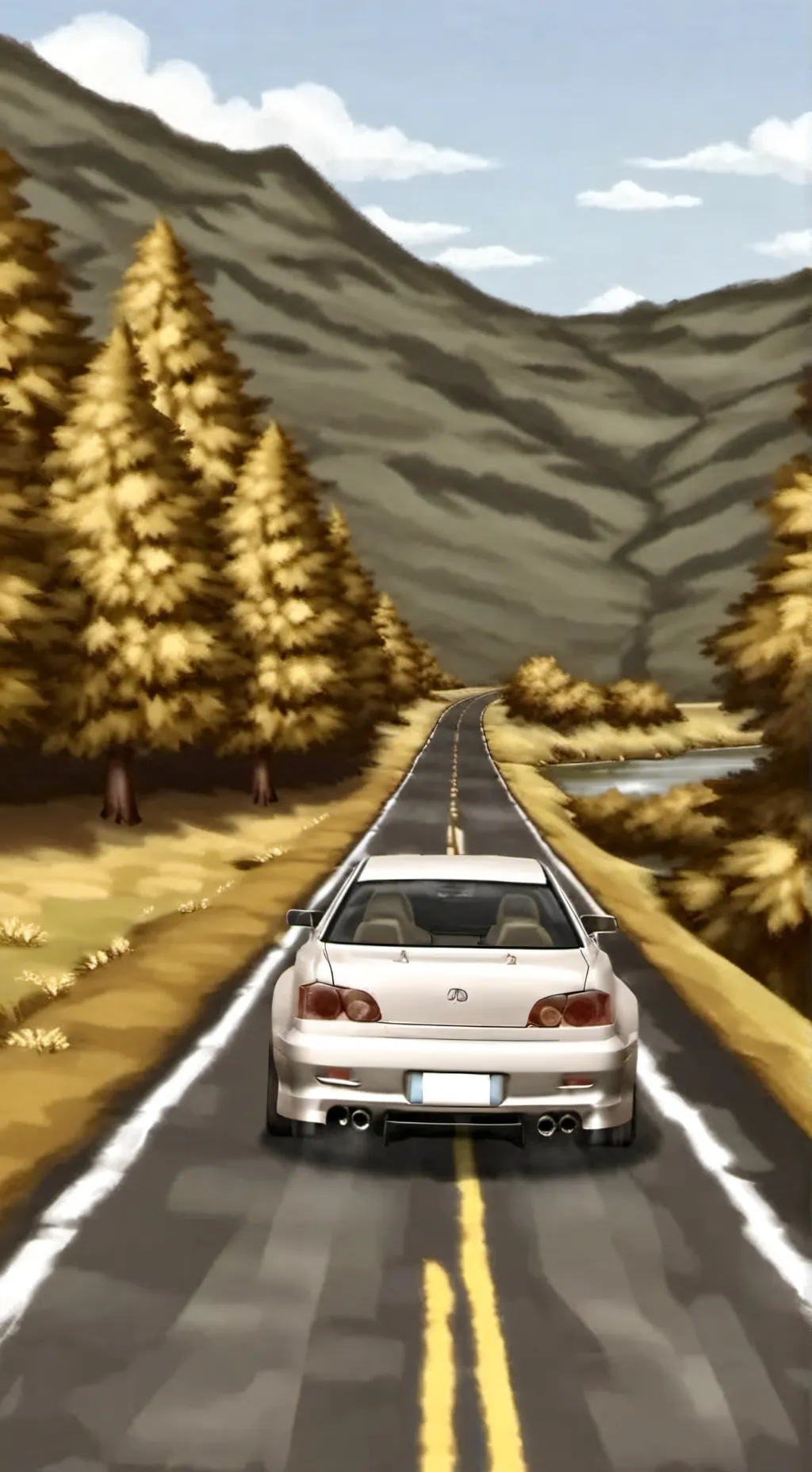 ai character: Sprunki Road Trip background