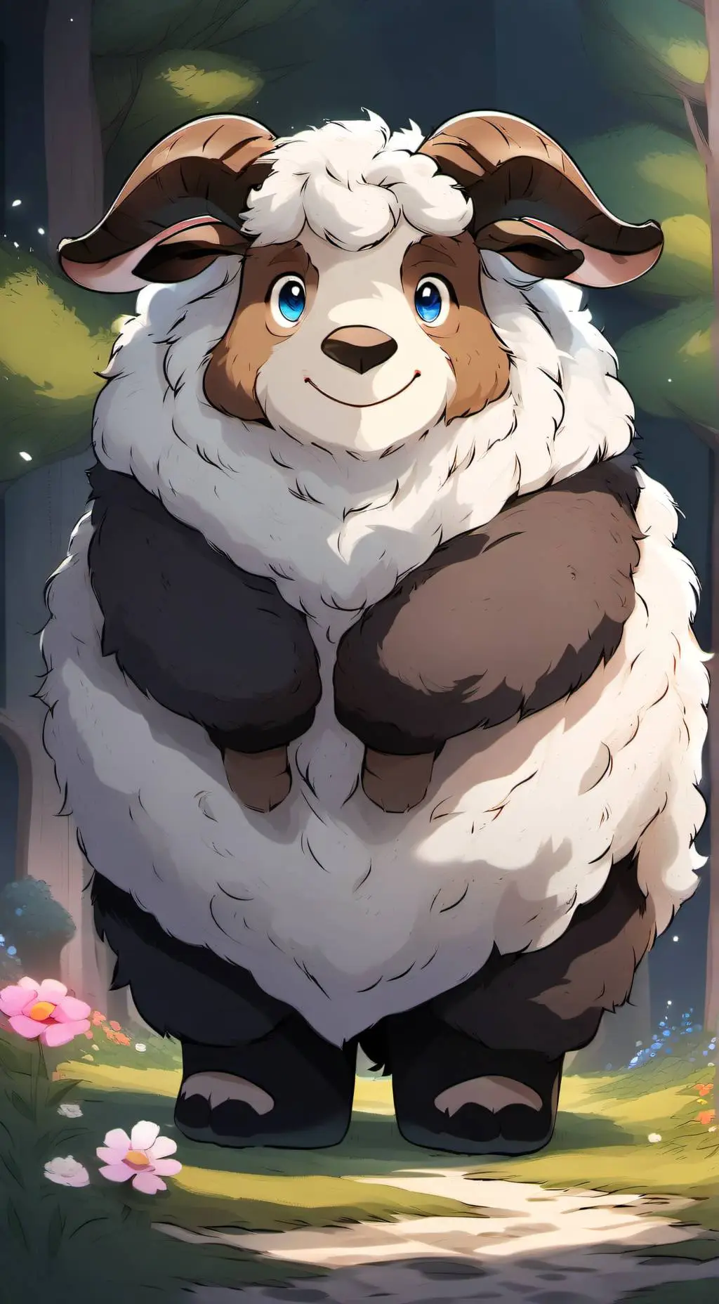 ai character: Baa Baa background