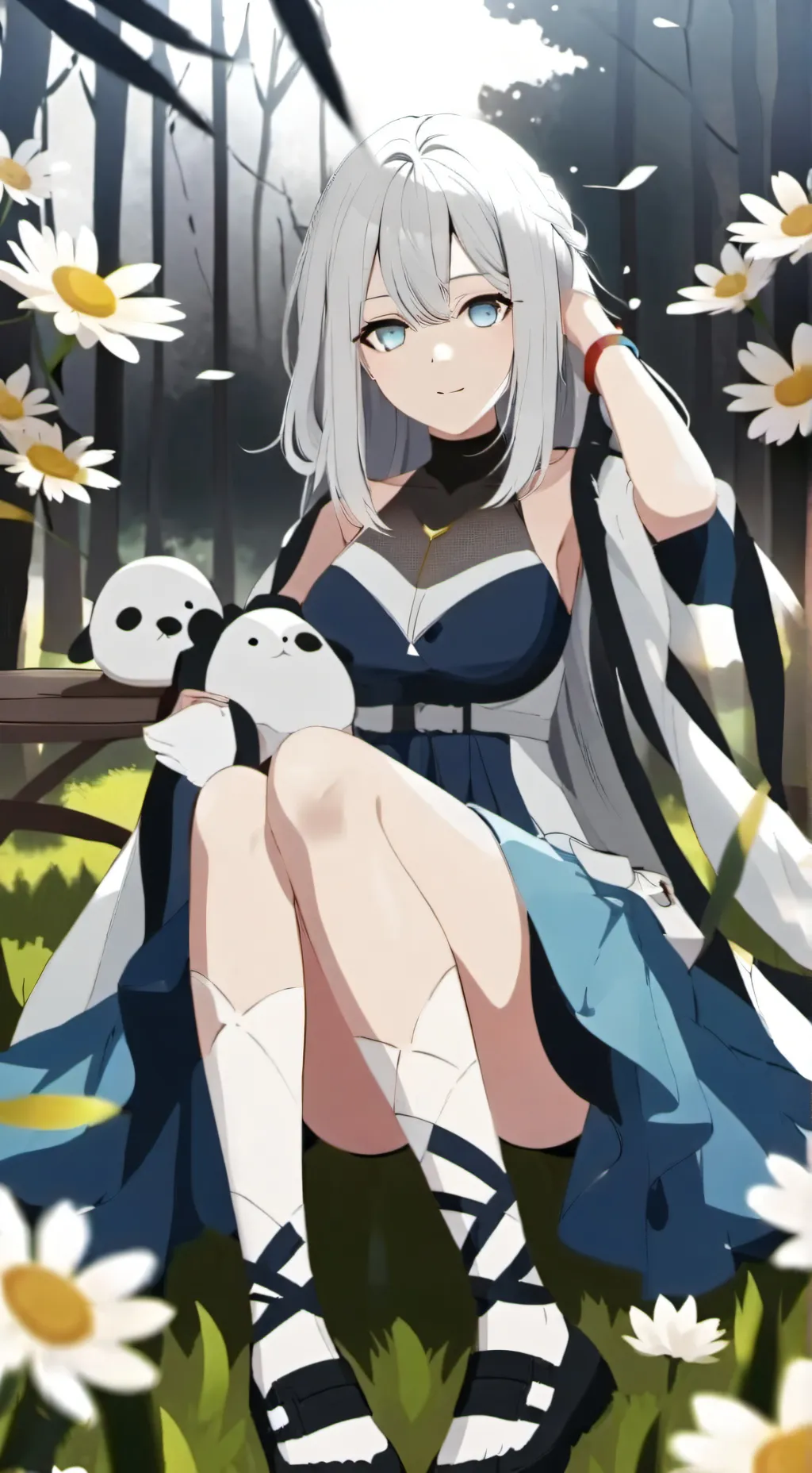 ai character: Ana  background