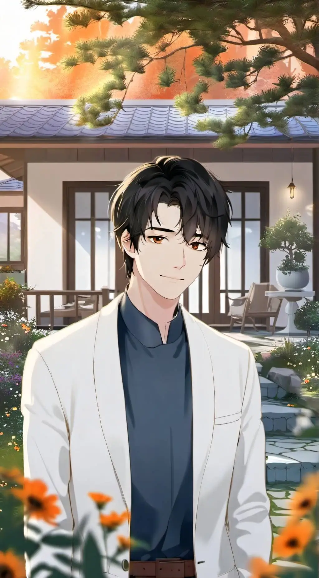 ai character: Jonathan. background