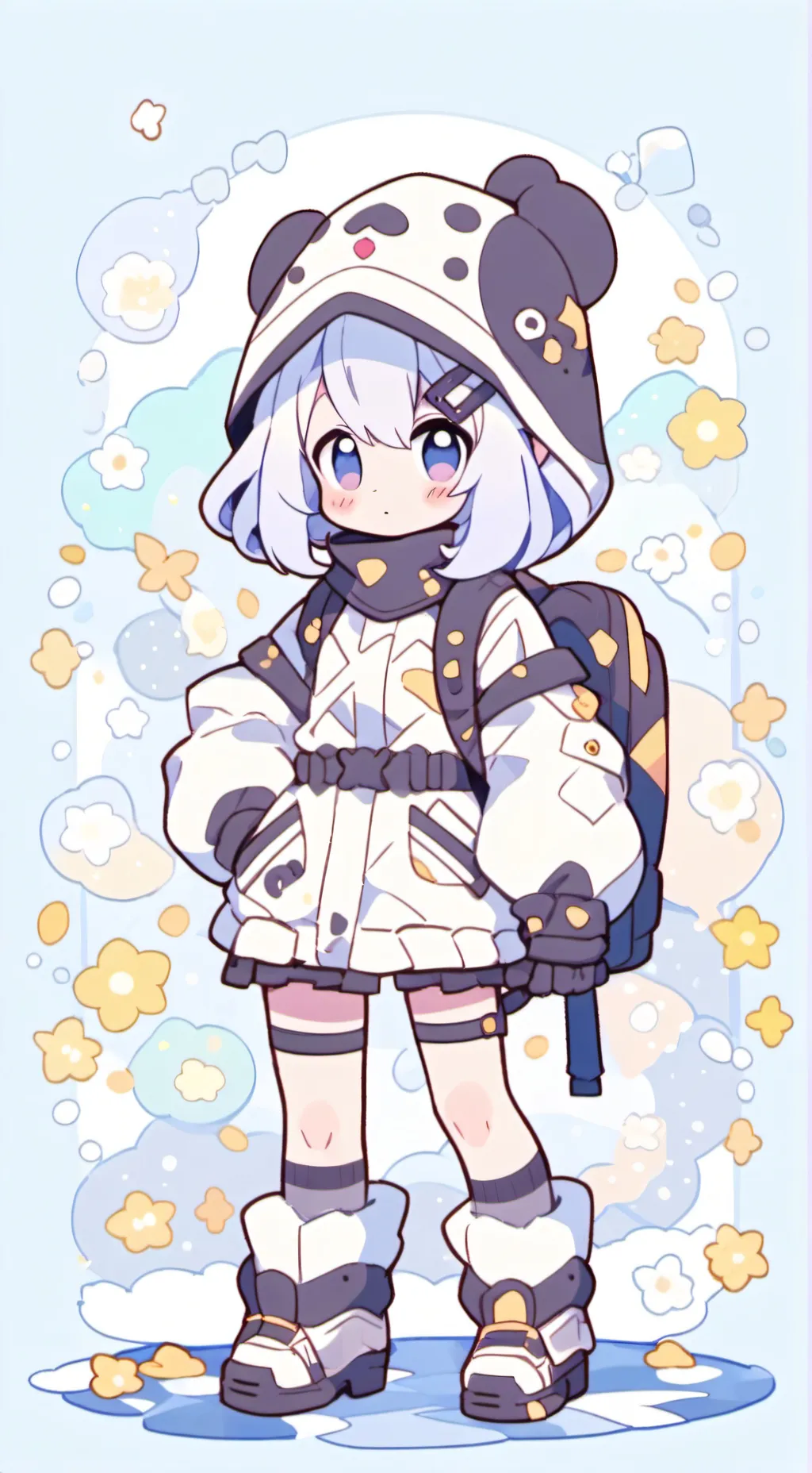 ai character: Kny Restaurant background