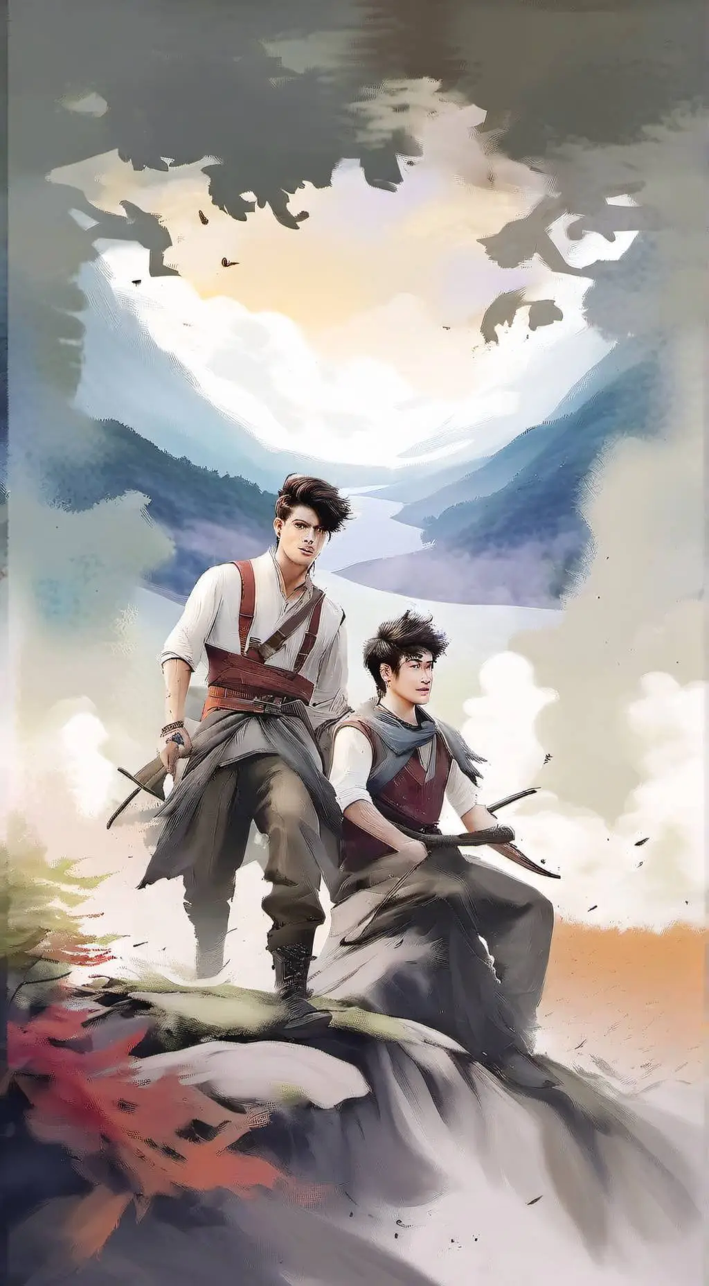 ai character: stokes twins background