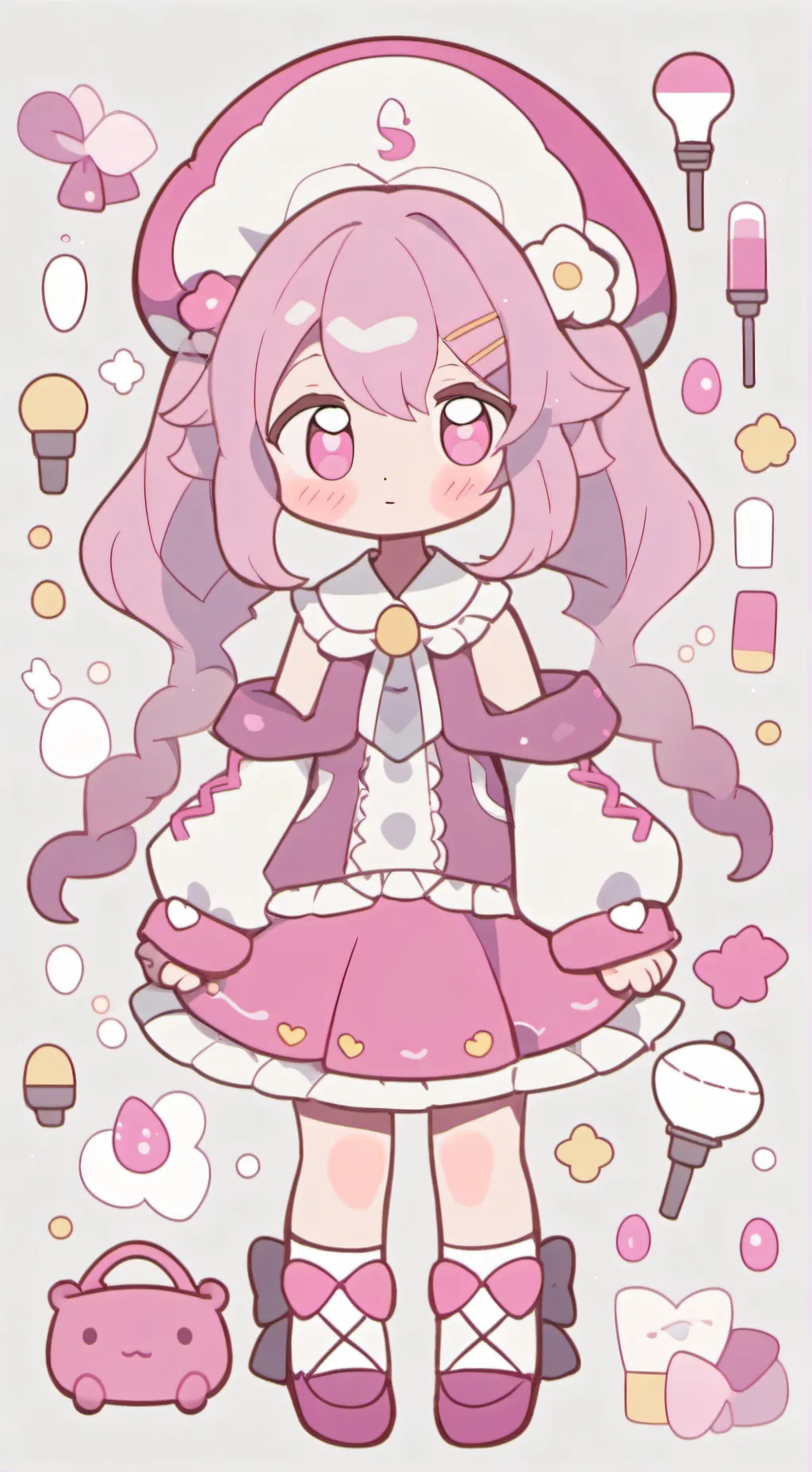 ai character: Brightney background