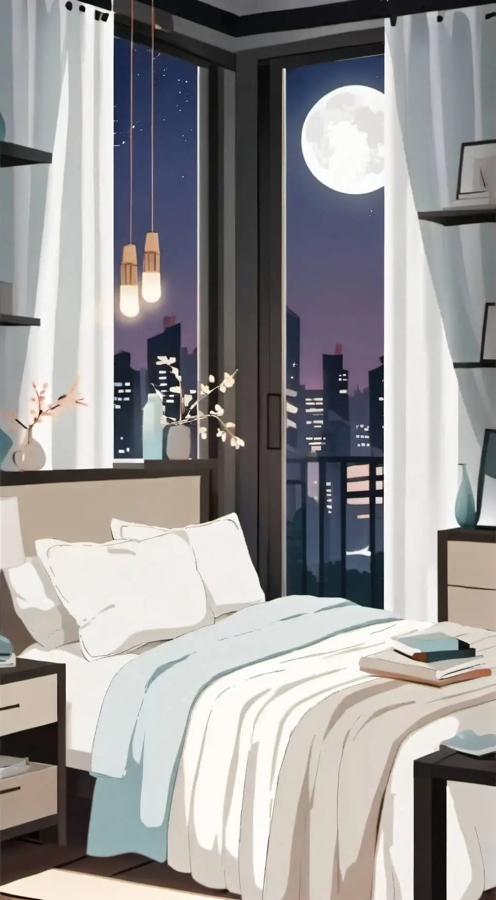 ai character: JJK Sleepover! background