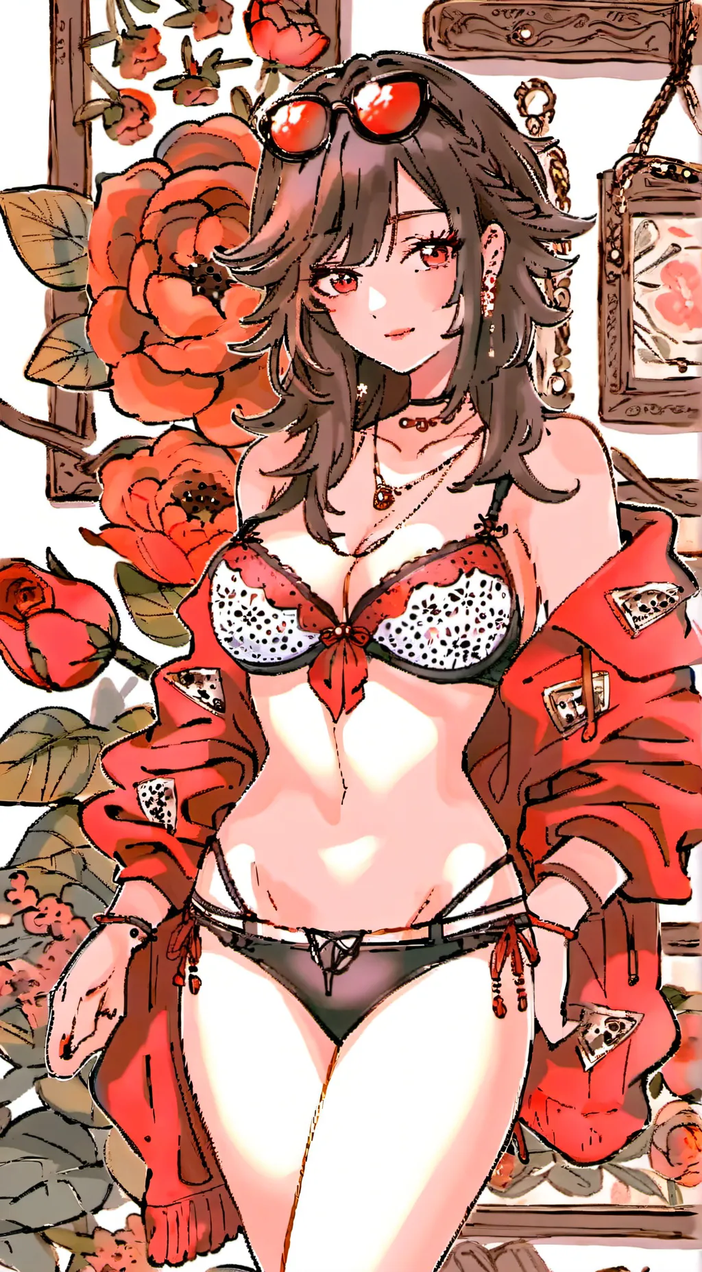 ai character: Rose 1 background