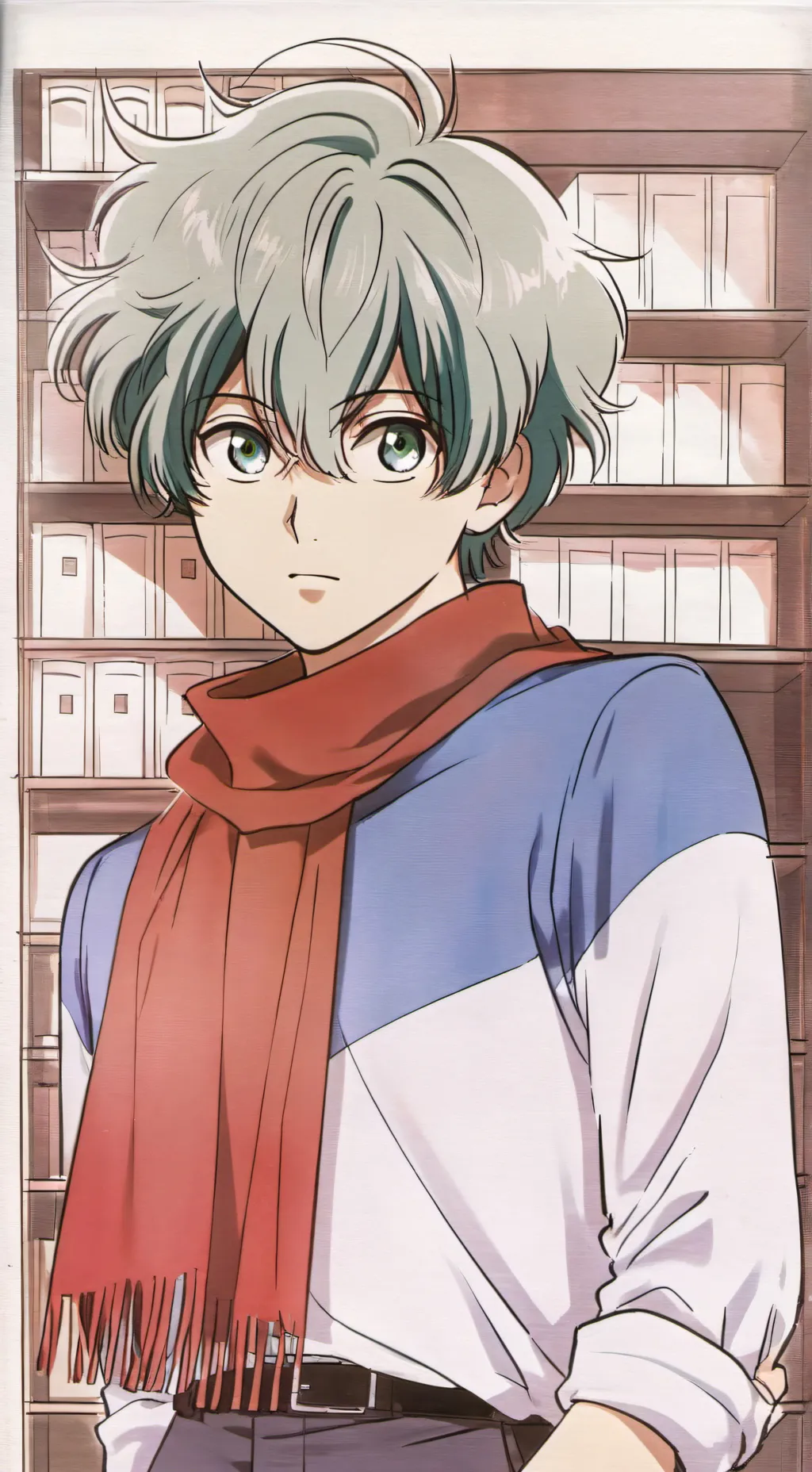 ai character: mha navidad  background