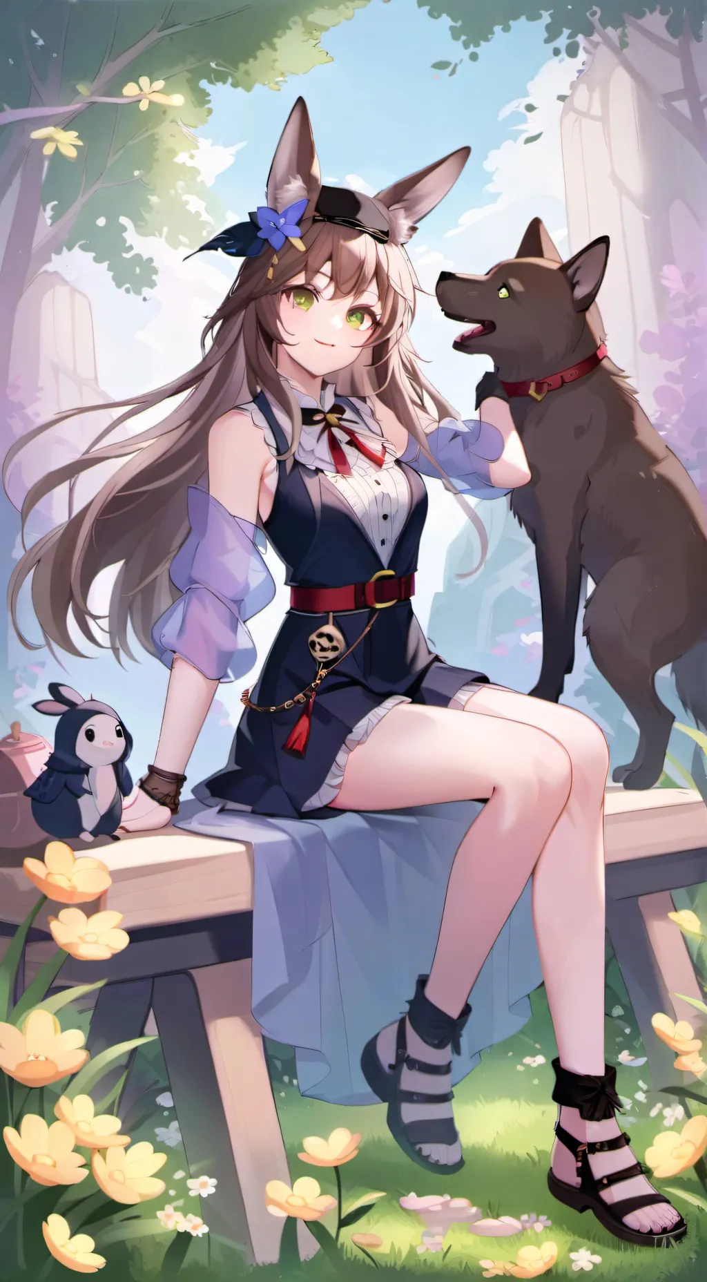 ai character: Layla background