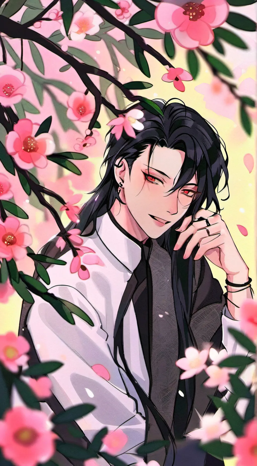 ai character: jjk  background