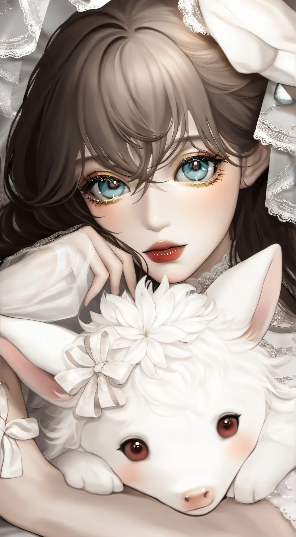 ai character: Lilly❤️ background