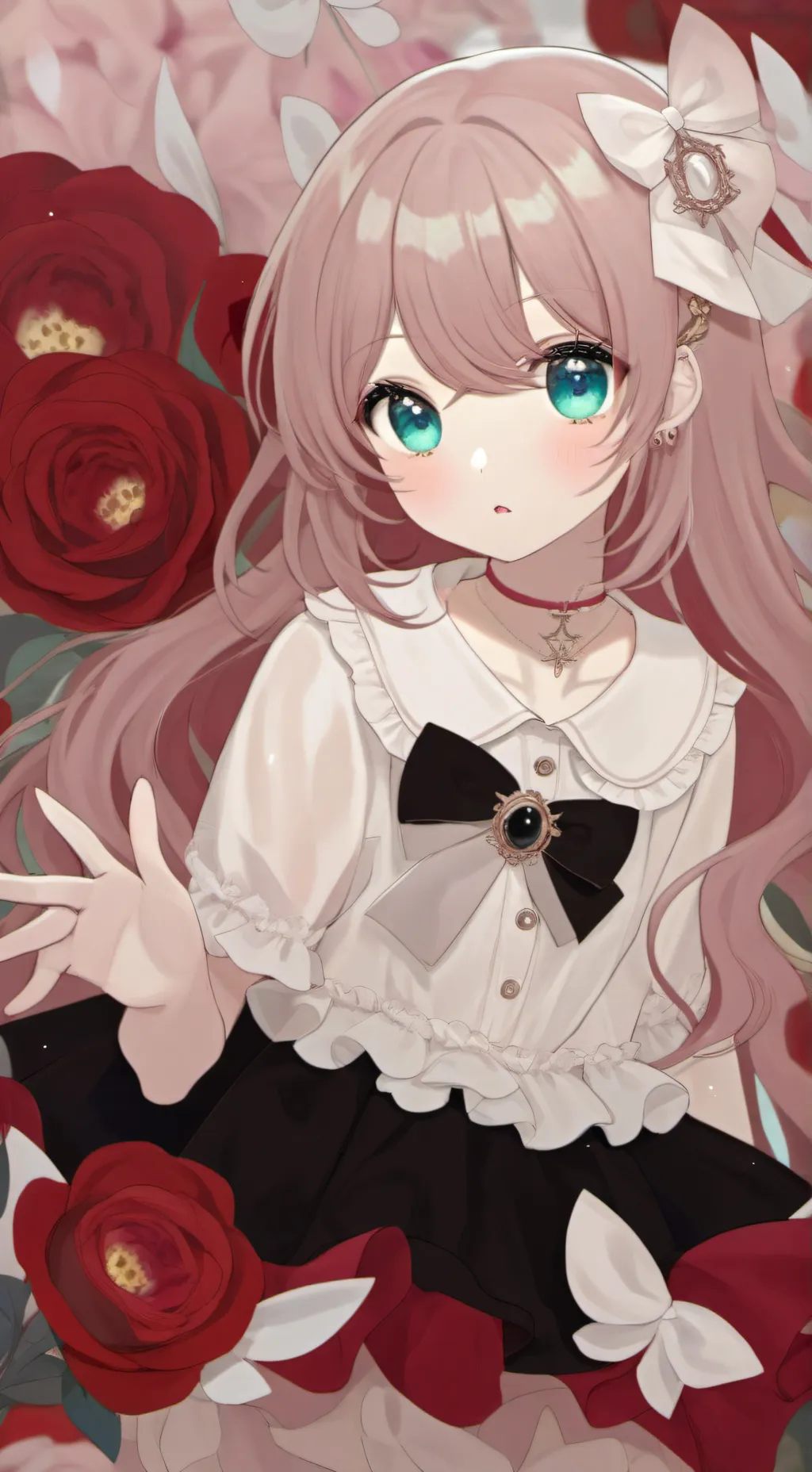 ai character: Darry ❤️💚 background