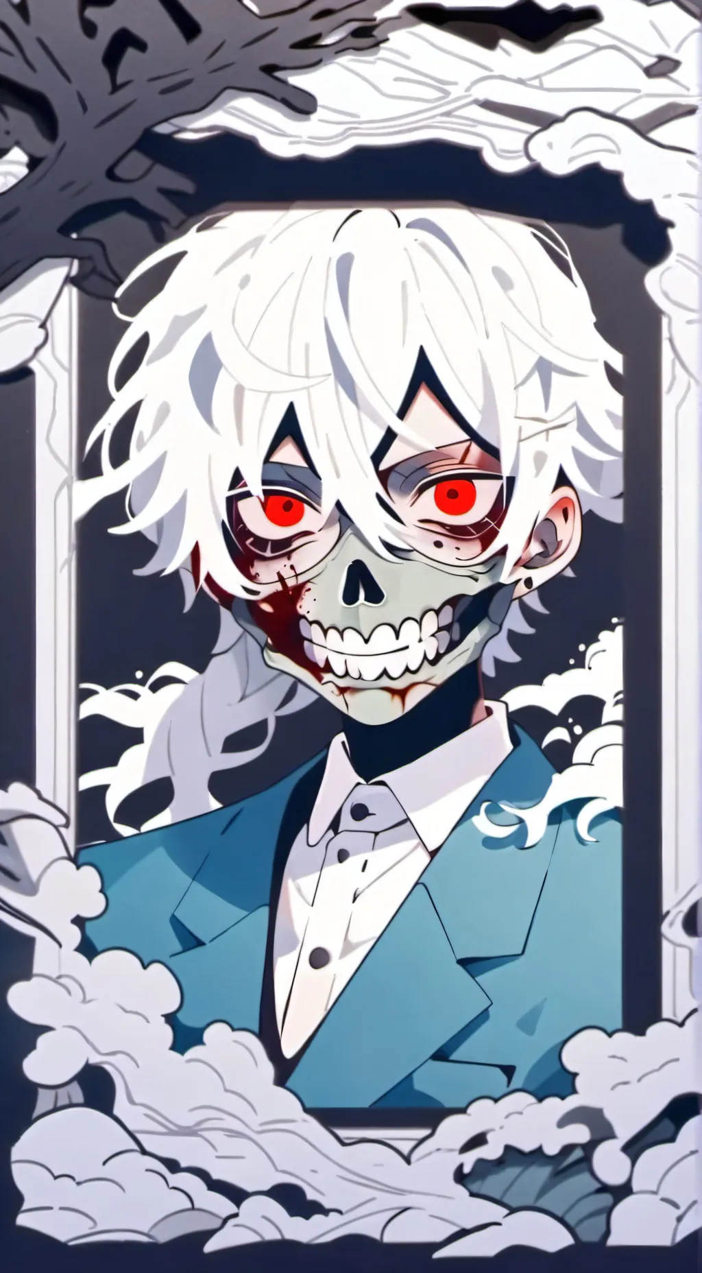 ai character: XEWO(zombie)  background
